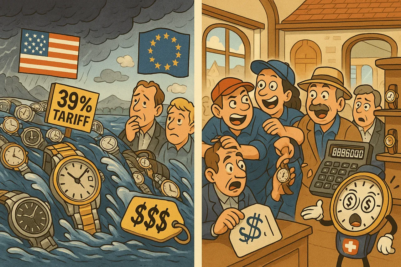 Trump's 39% Swiss Watch Tariff: What It Means for European Buyers