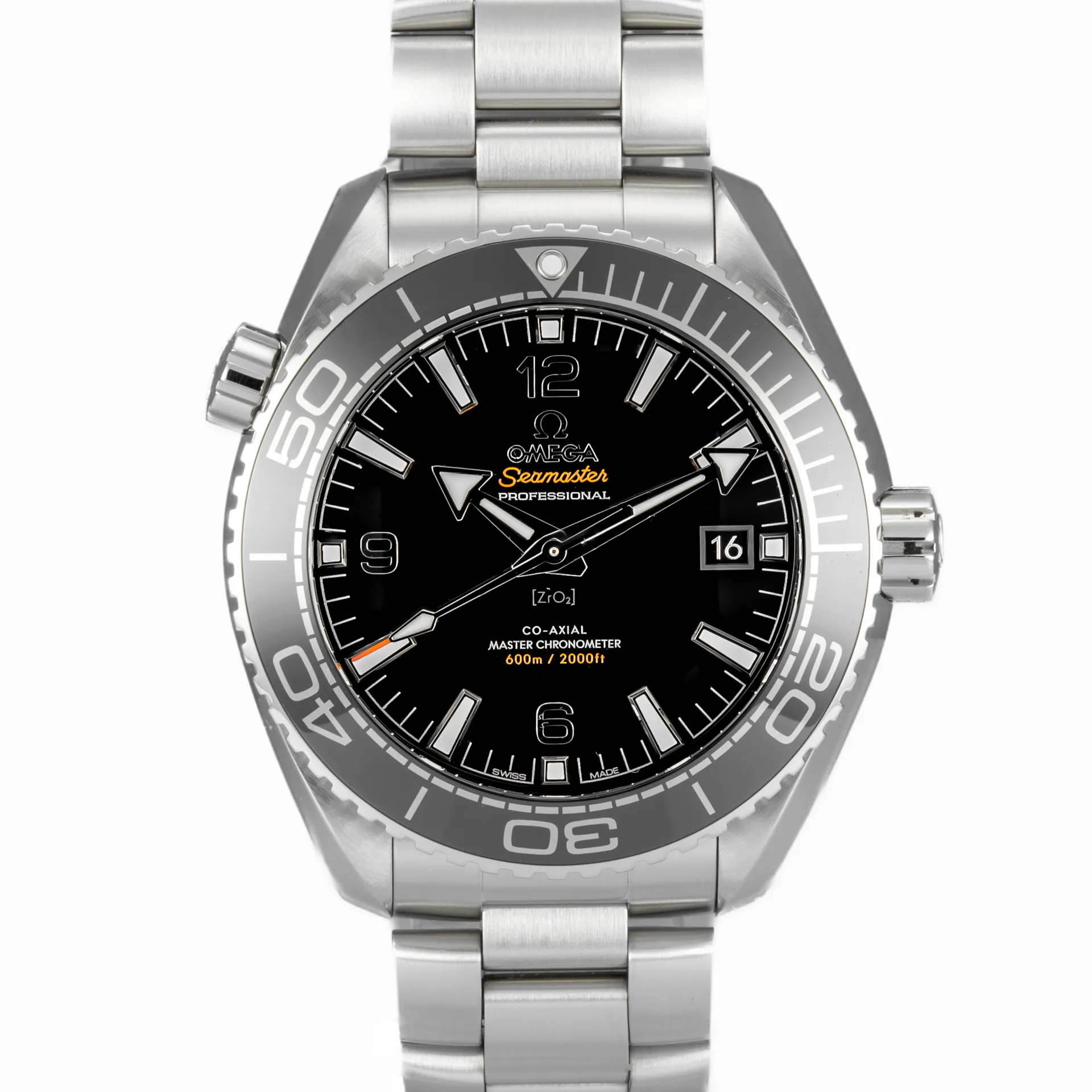 Planet Ocean 600M 43.5mm Black Dial - 215.30.44.21.01.001