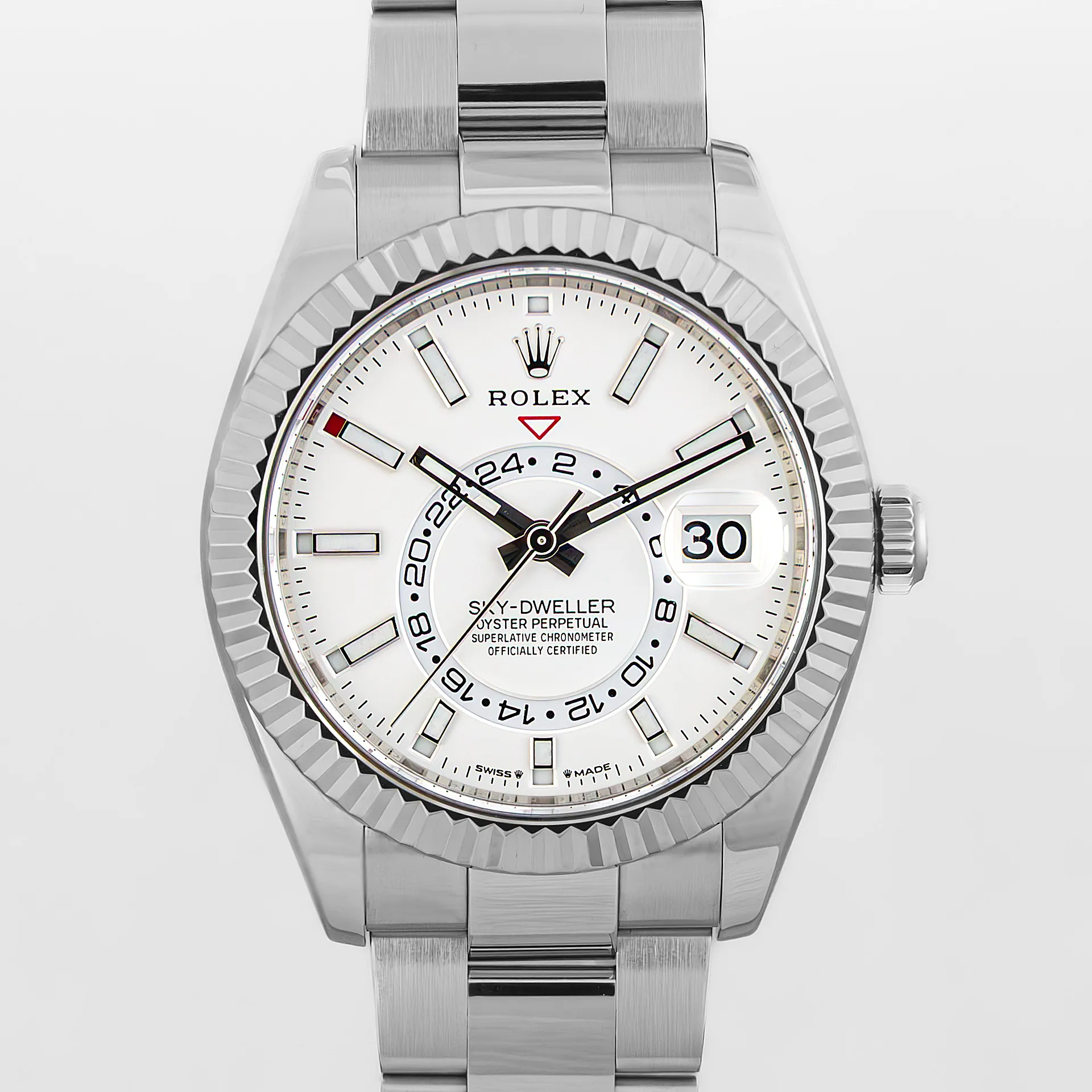 Sky-Dweller 42mm White Dial - 336934