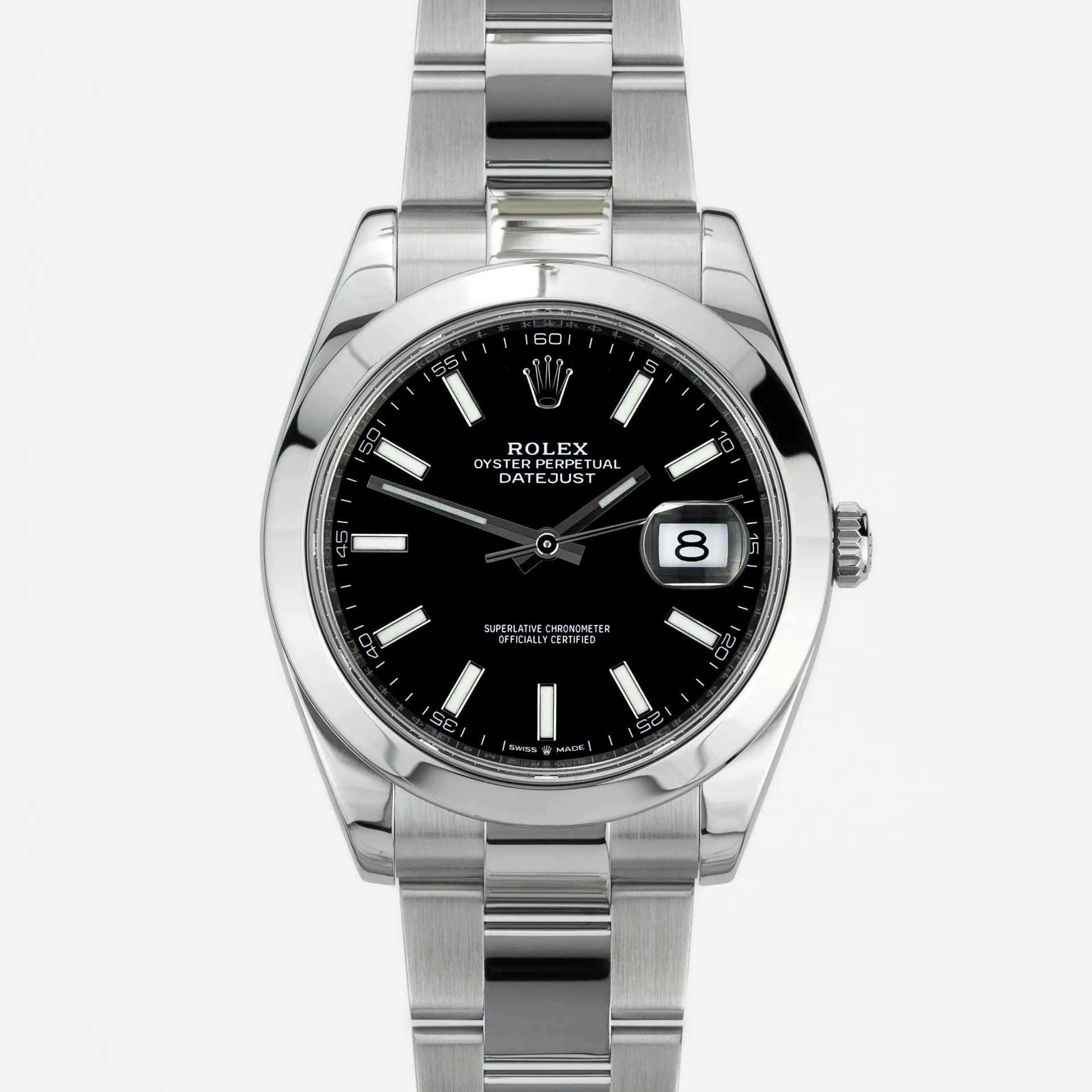 Datejust 41 Black Dial - 126300