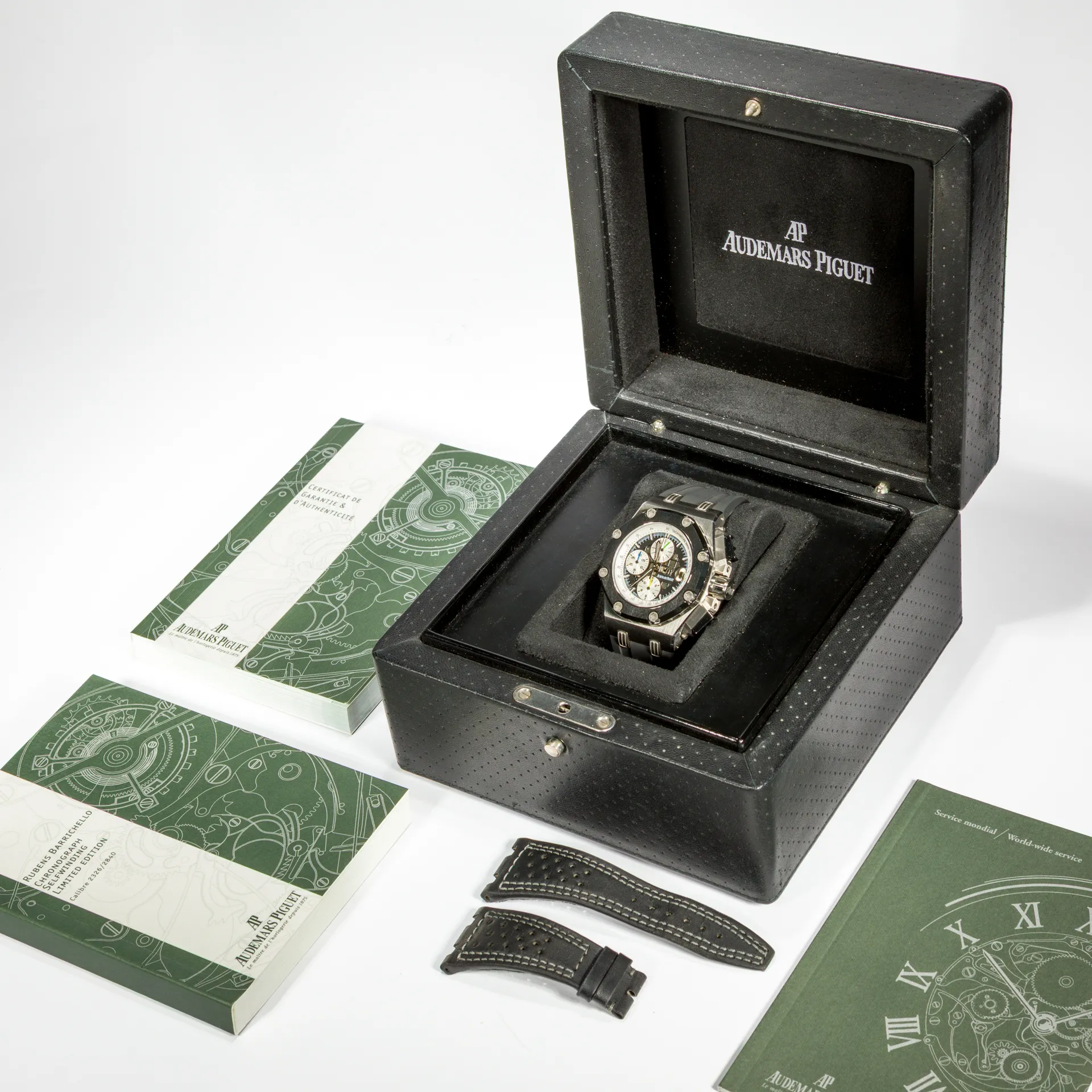 Royal Oak Offshore Chronograph Rubens Barichello II Titanium Limited Edition - 26078IO.OO.D001VS.01 - Image 2