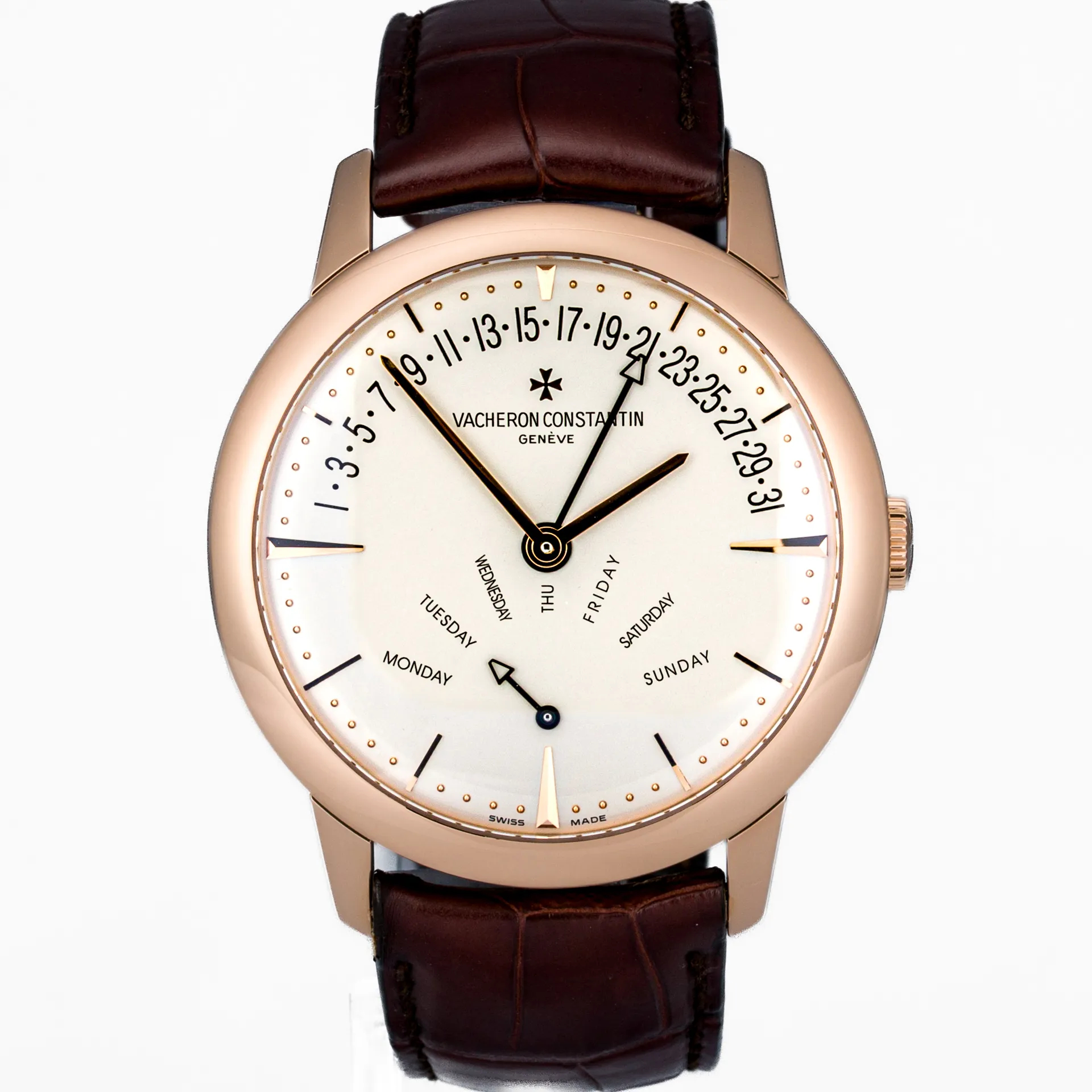 Patrimony Retrograde Day-Dae 42.5mm Rose Gold - 86020/000R-9239