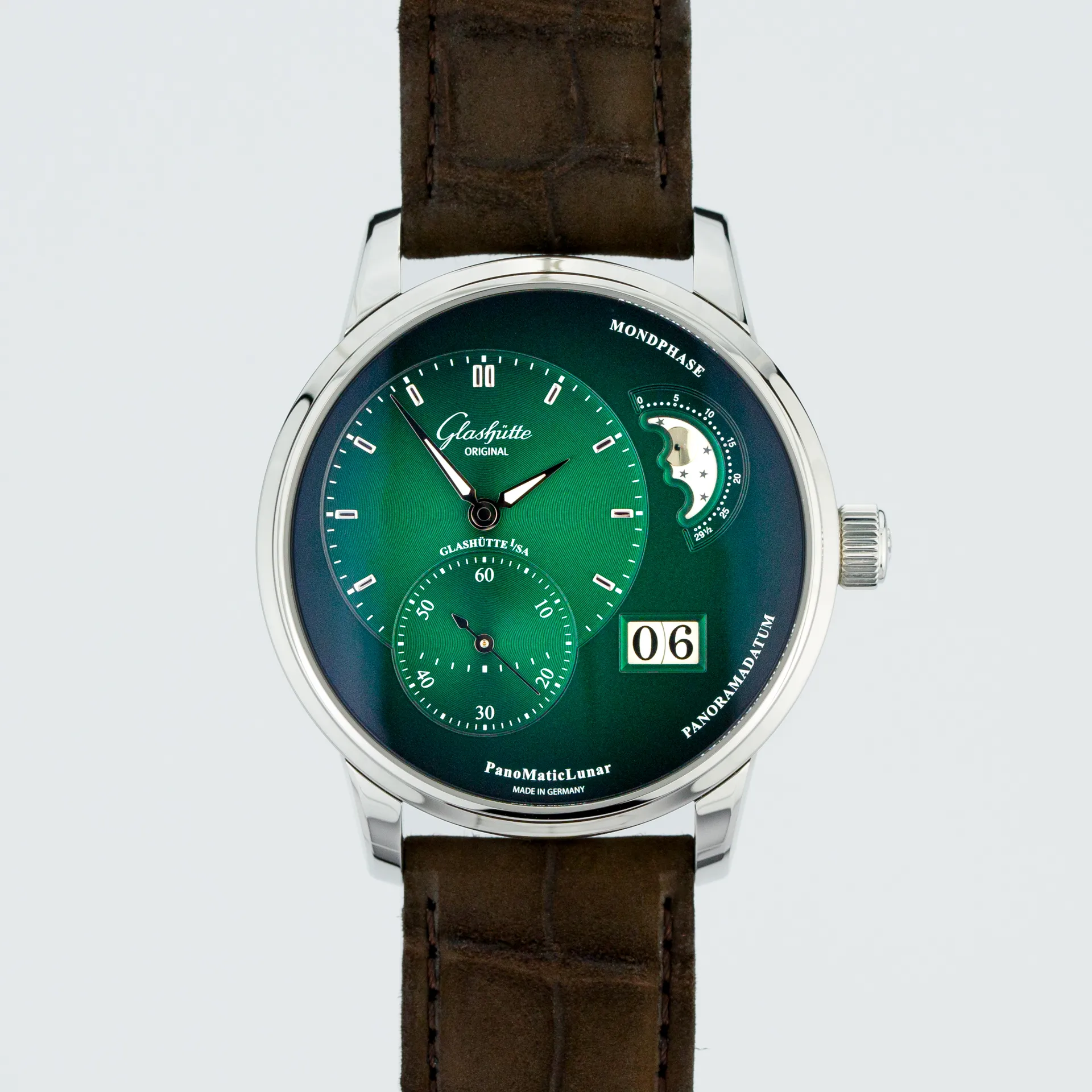 PanoMatic Lunar Green Dial - 1-90-02-13-32-62