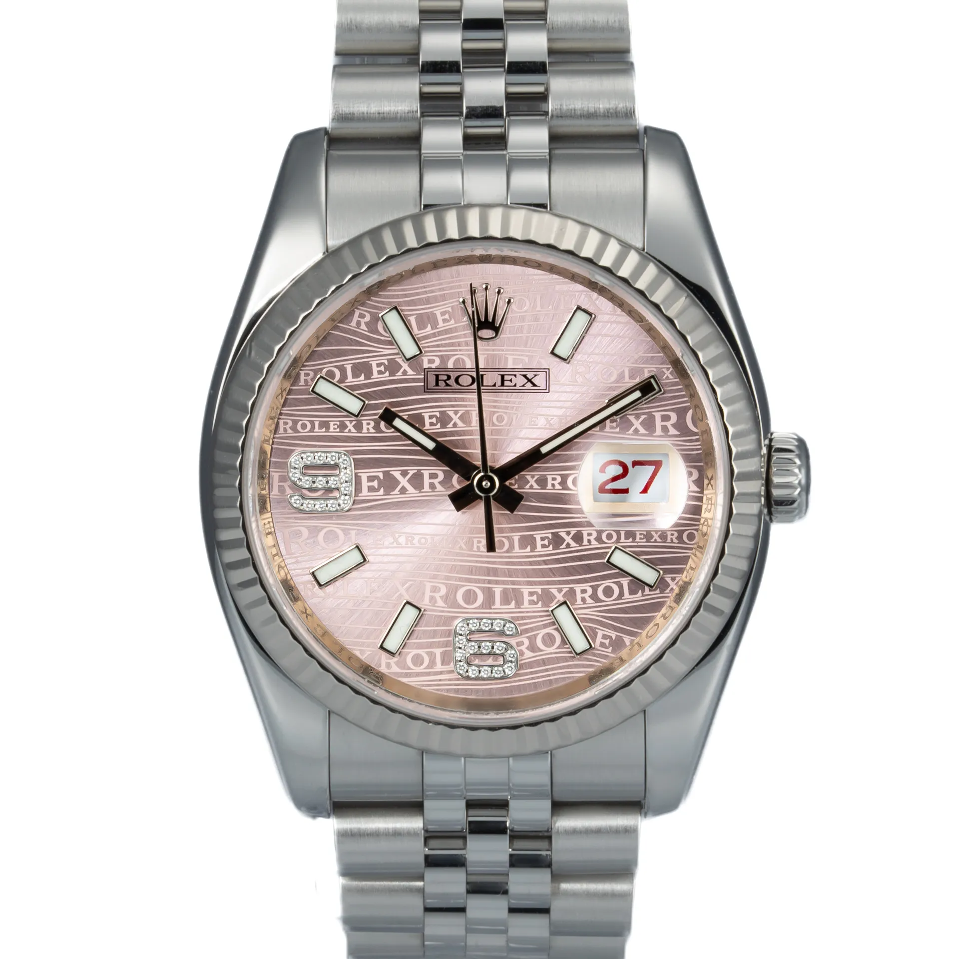 Rolex Datejust 36 Rolex Motif Diamond Dial
