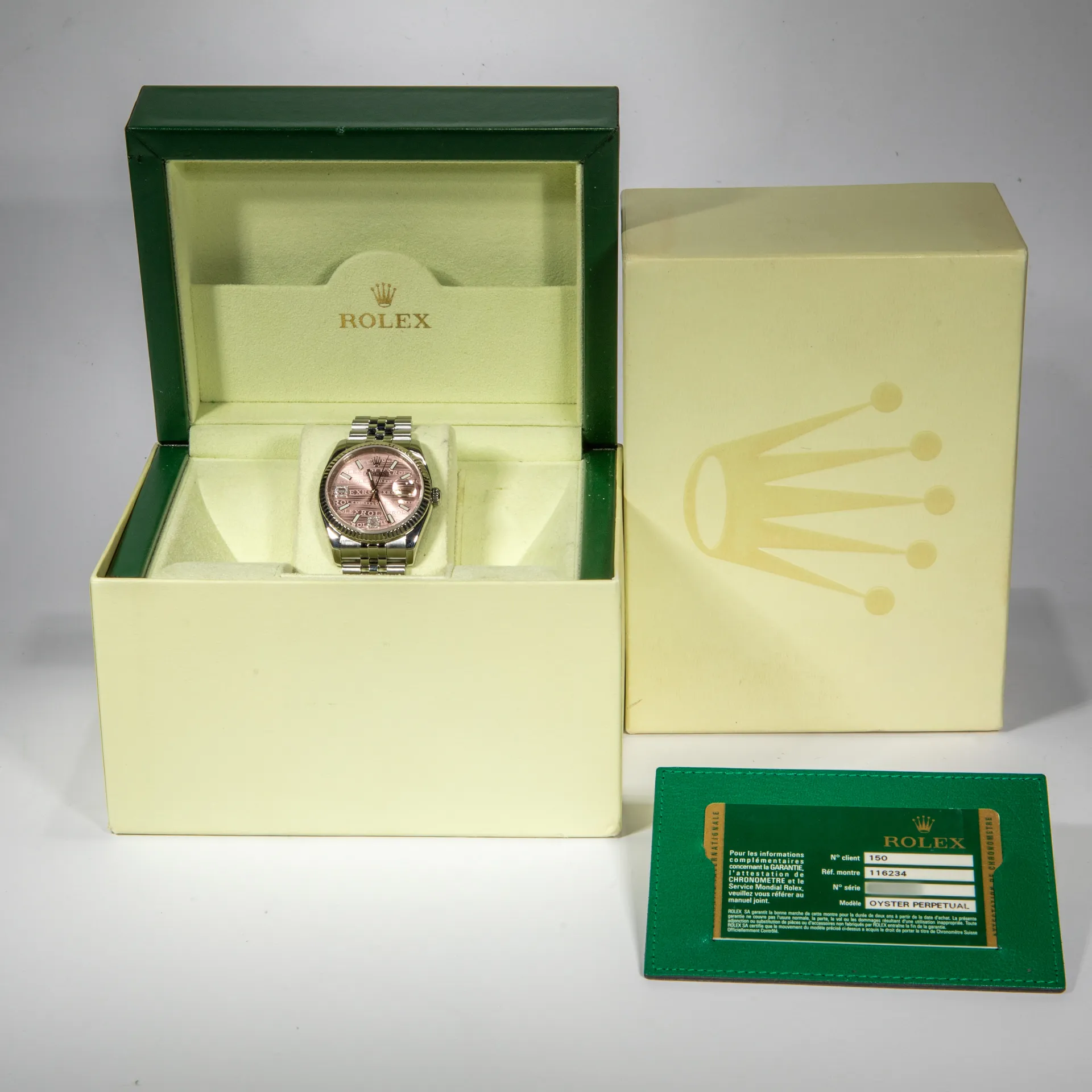 Rolex Datejust 36 Rolex Motif Diamond Dial - Image 2