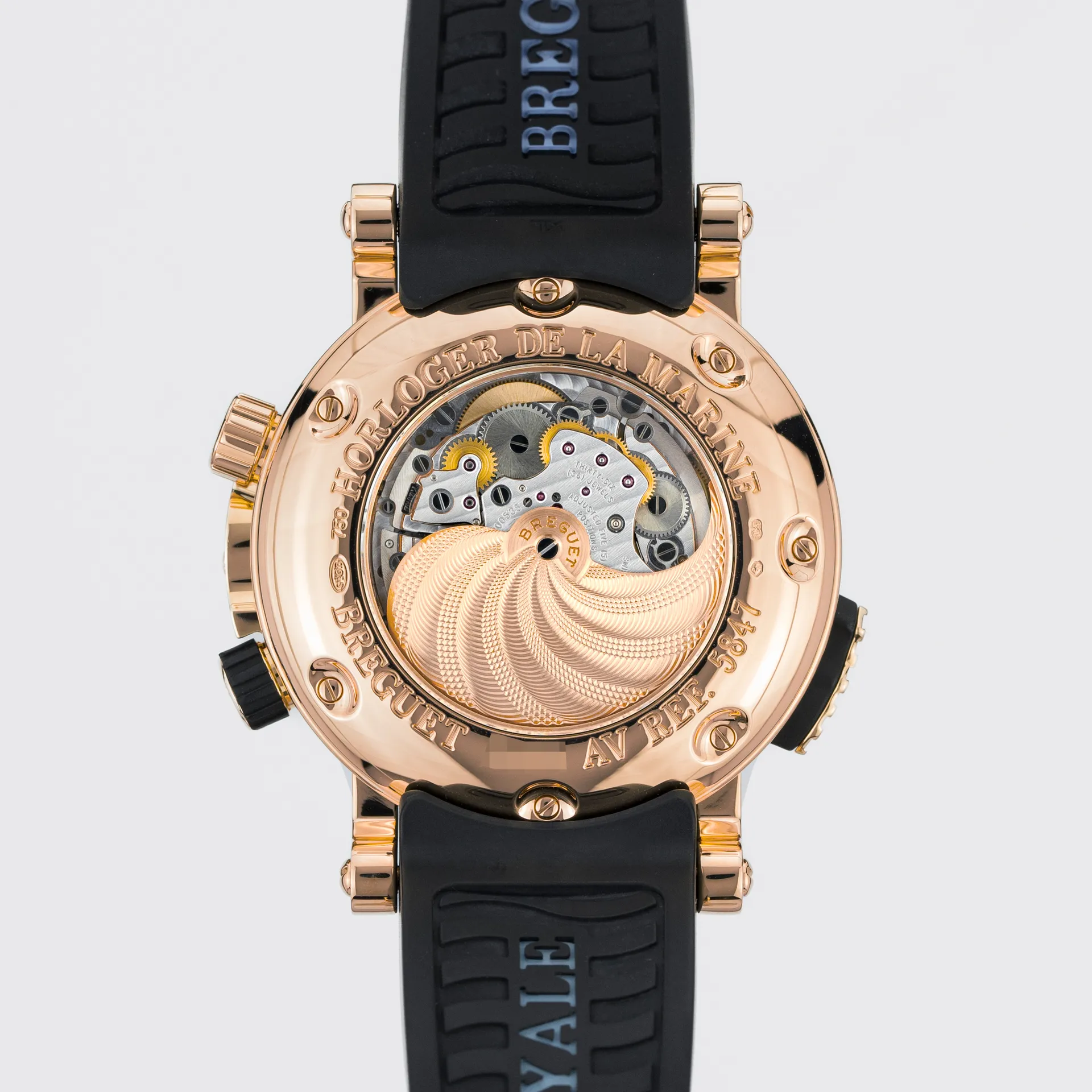 Marina Royal Alarm 18K Rose Gold 45mm - Image 3