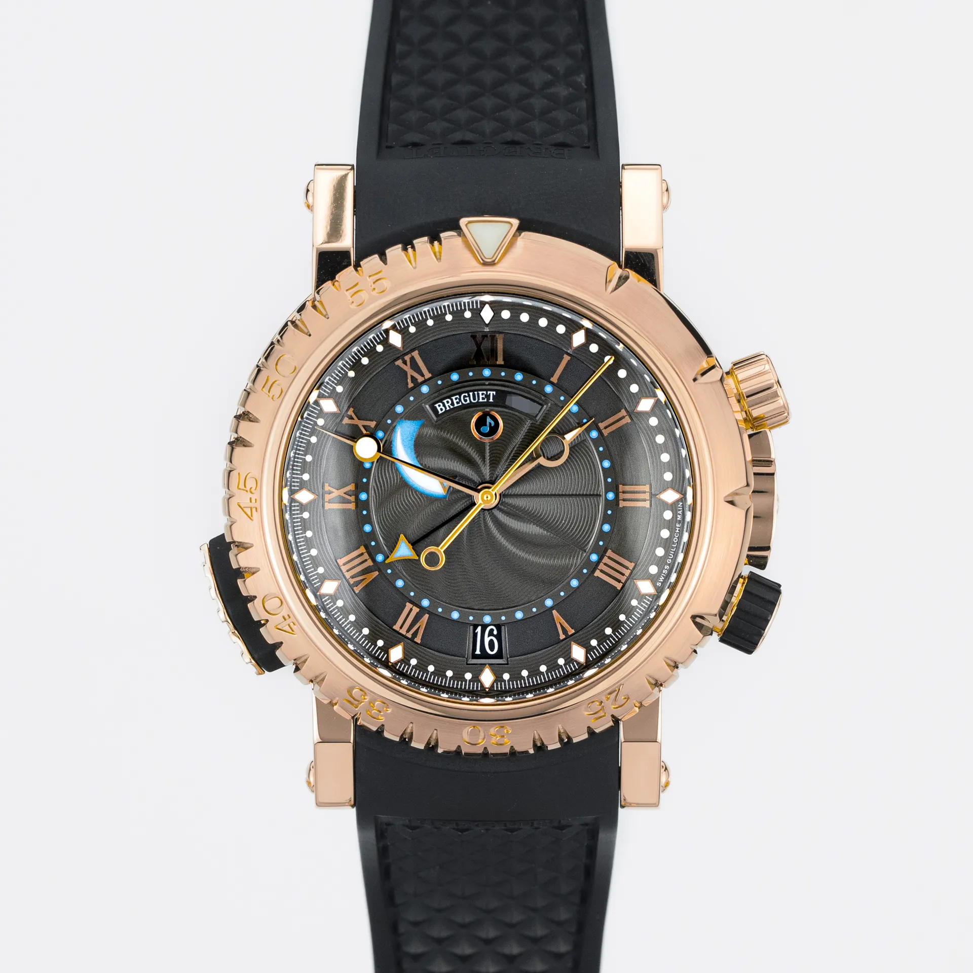 Marina Royal Alarm 18K Rose Gold 45mm - 5847BR/Z2/5ZV