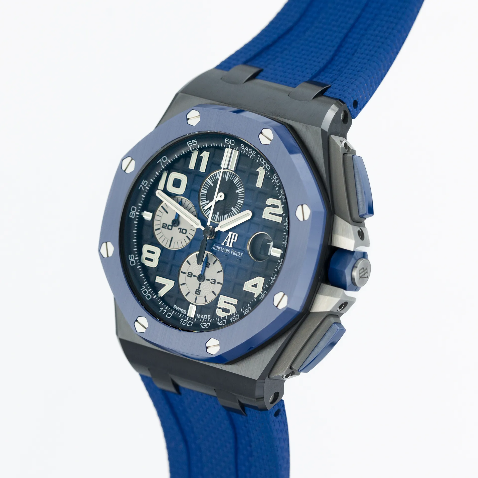 Royal Oak Offshore 44 Ceramic Blue Smoked Dial - Image 6