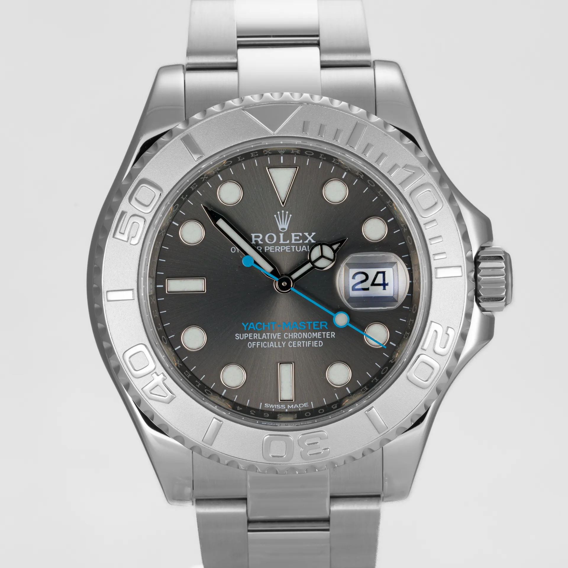 Yacht-Master Rolesiuum Dark Rhodium Dial - 116622