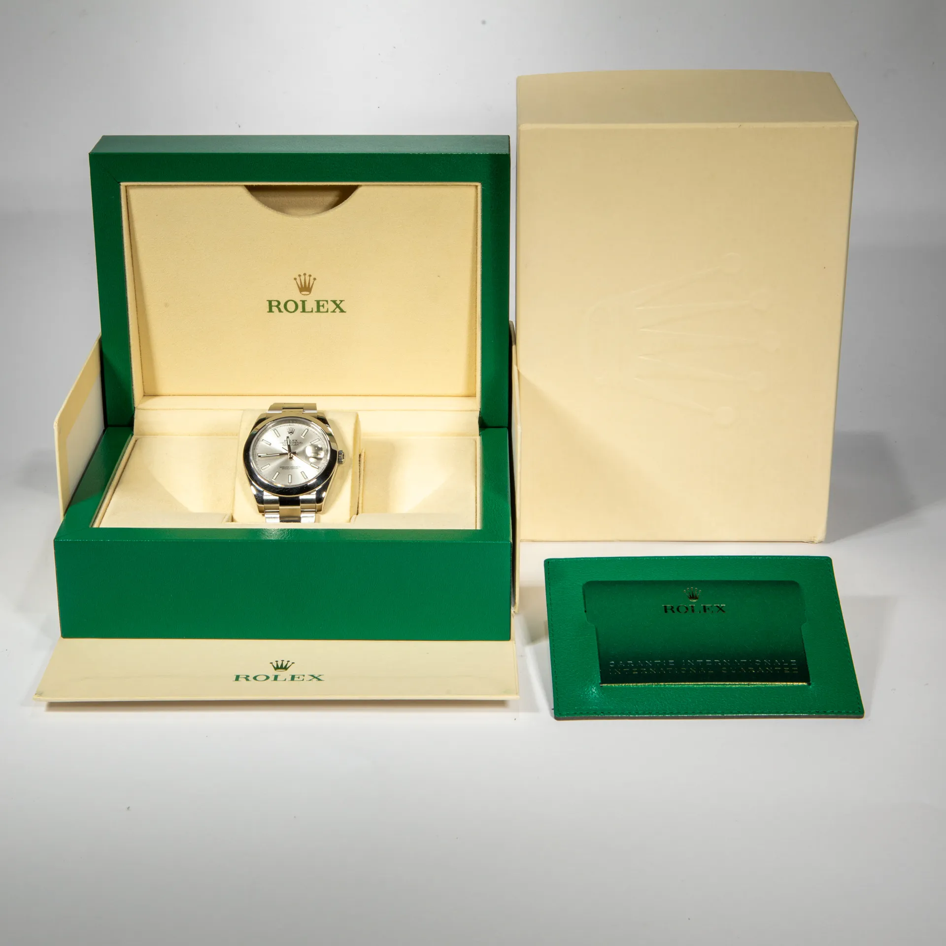 Rolex Datejust 41 Silver Dial Oyster - Image 2