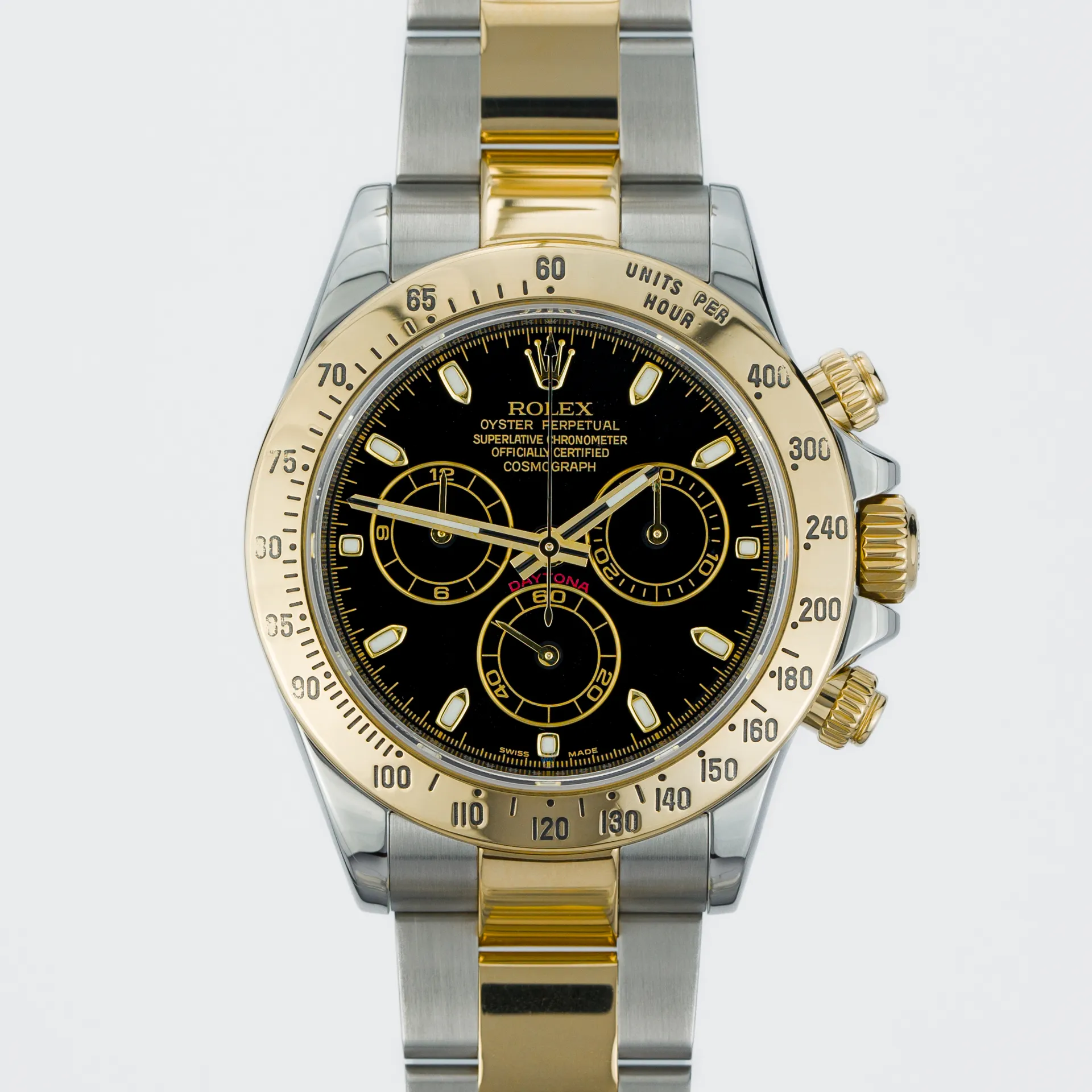 Cosmograph Daytona Steel & Yellow Gold - 116523