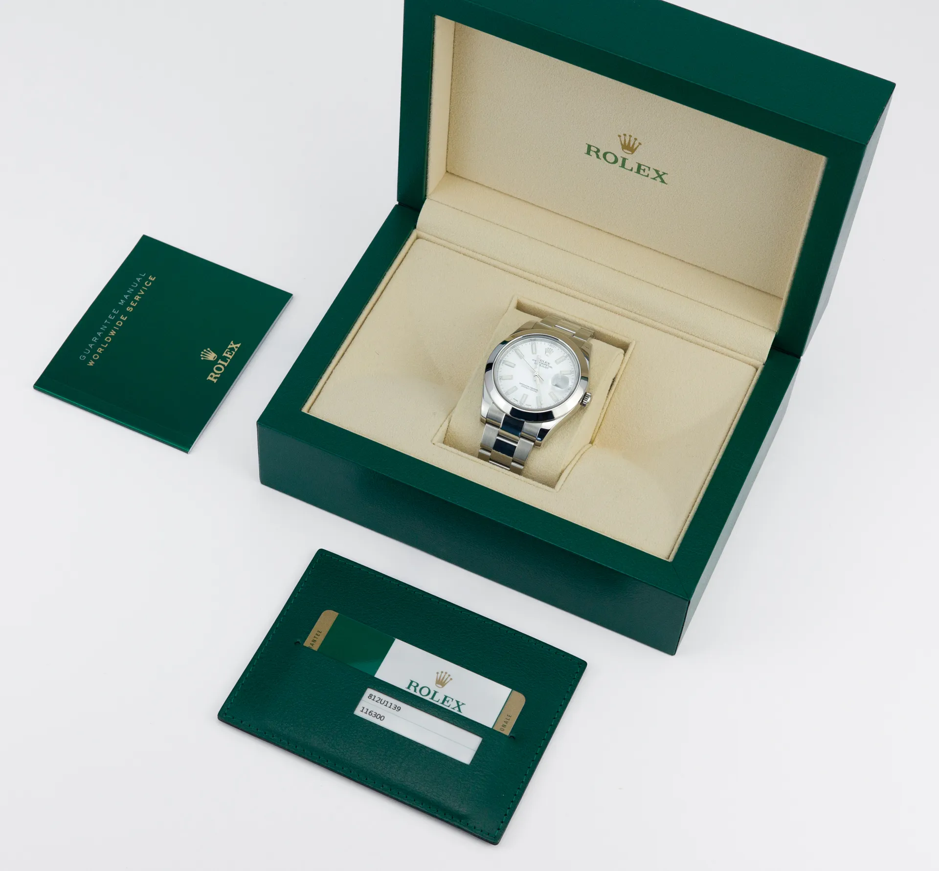 Datejust II 41 White dial - 116300-0003 - Image 2