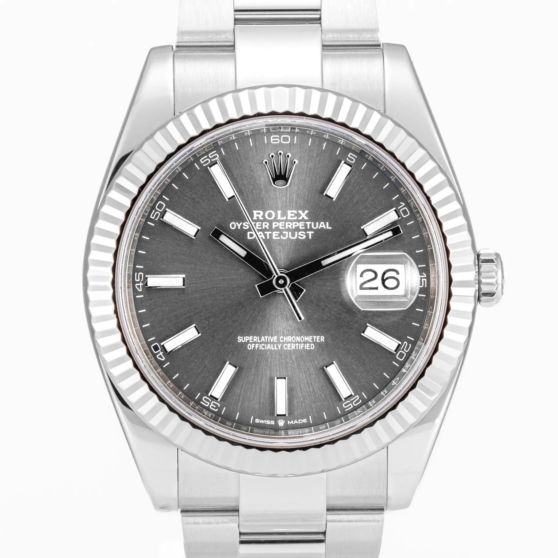 Datejust 41 Dark Rhodium Dial - 126334