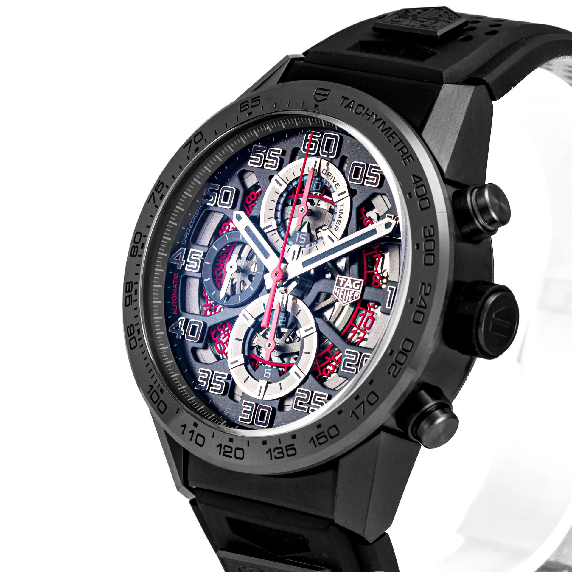 Carrera 01 Tokyo Limited Edition Ceramic Skeleton 43mm - Image 6