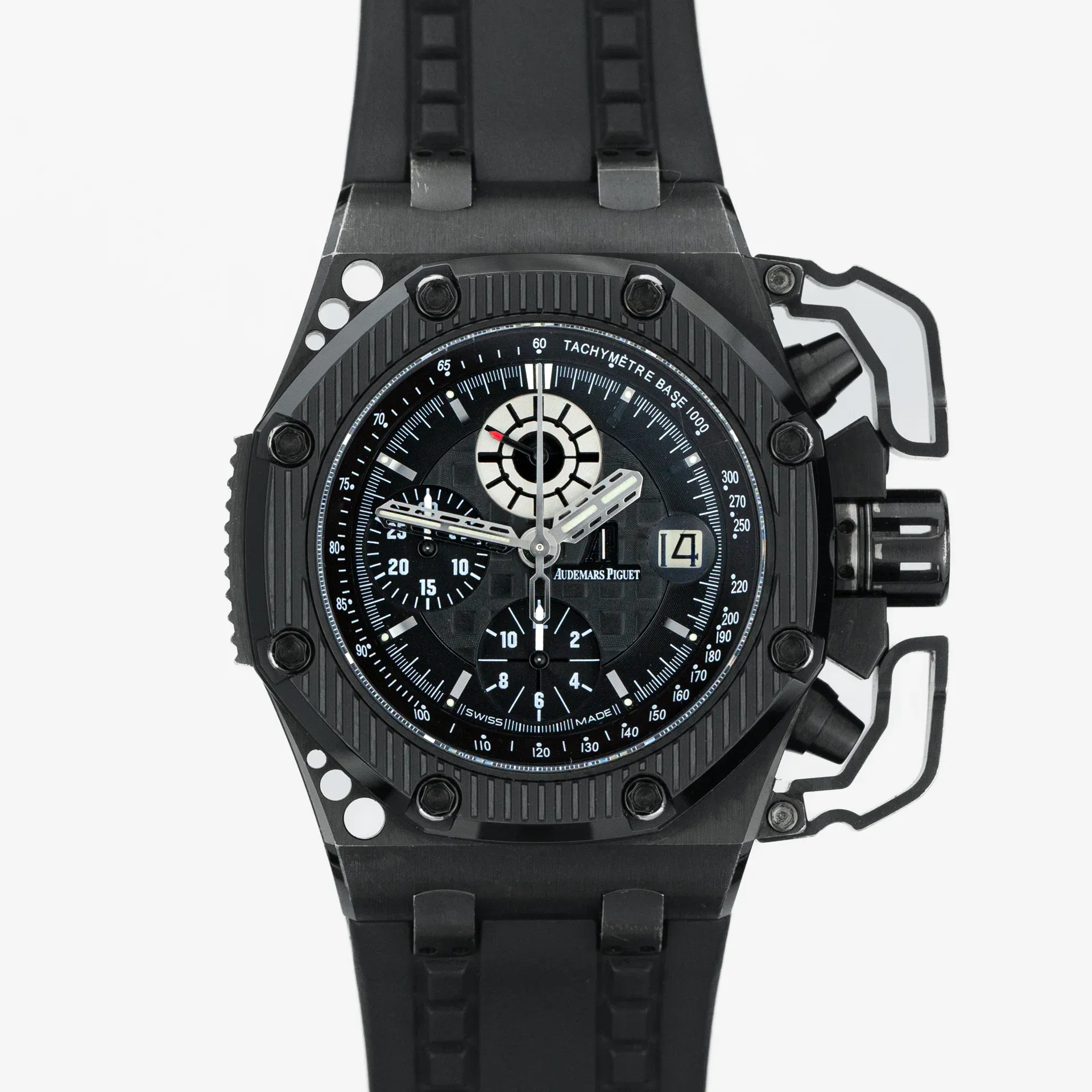 Audemars Piguet Royal Oak Offshore Chronograph 'Survivor' Limited edition of 1000 26165IO.OO.A002CA.01 Titanium Black 2010