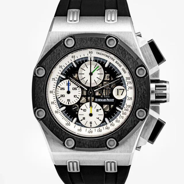 Audemars Piguet Royal Oak Offshore Chronograph 'Rubens Barrichello II' Ti 26078IO.OO.D001VS.01 - Unworn condition