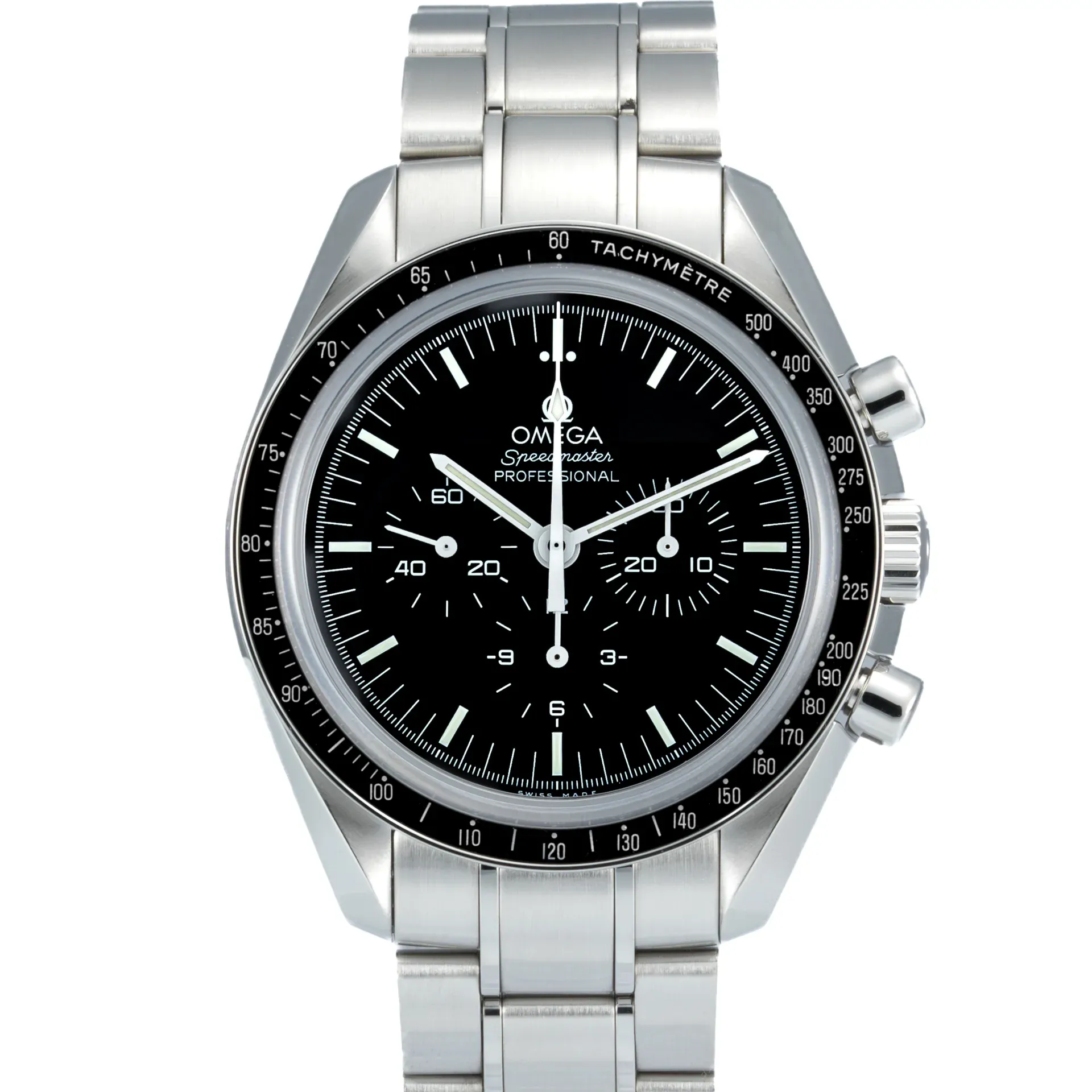 Omega Speedmaster Moonwatch Master Chronometer Sapphire 310.32.42.50.01.002 Steel Black 2018