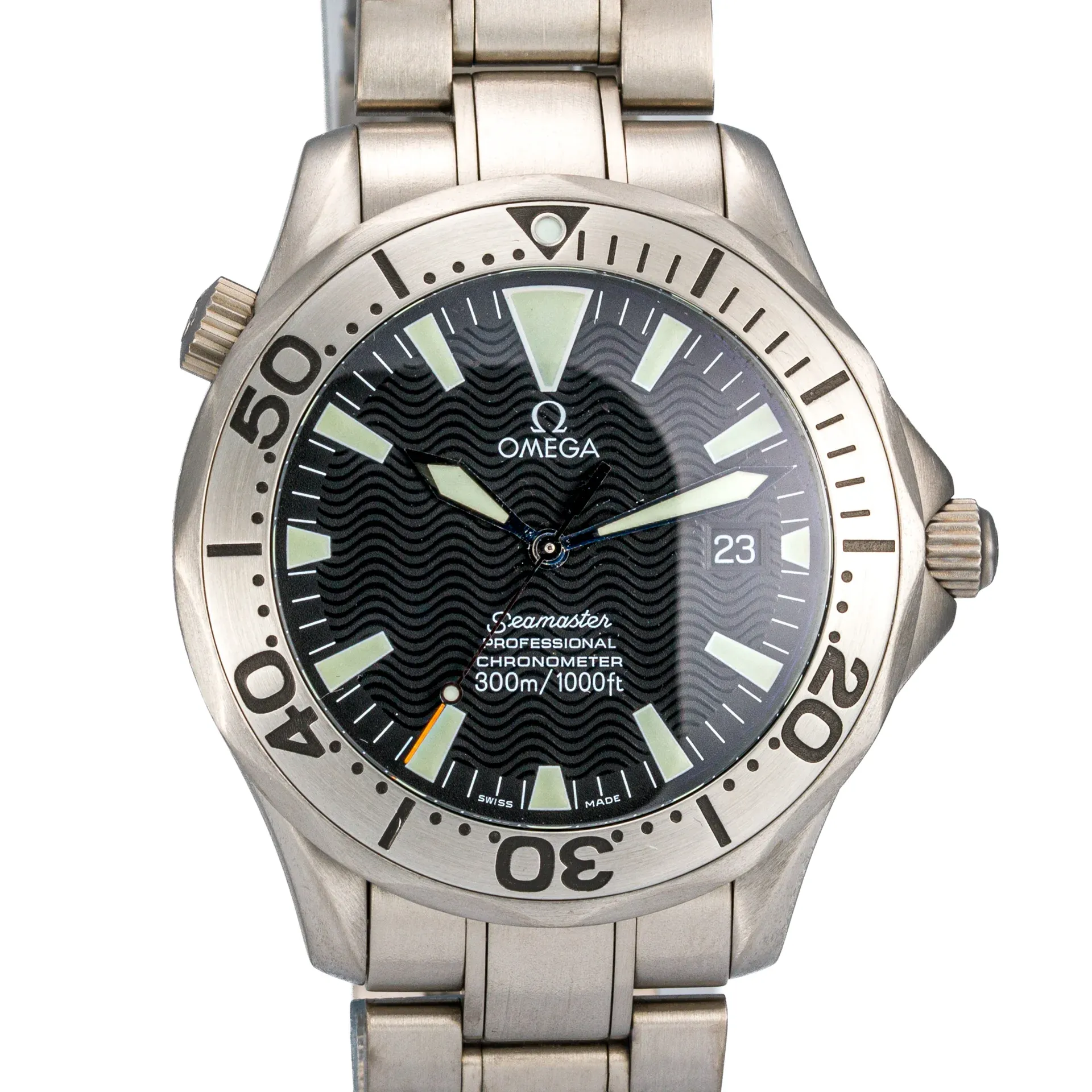 Omega Seamaster Diver 300M Chronometer Titanium 2231.50.00 Titanium black 2005
