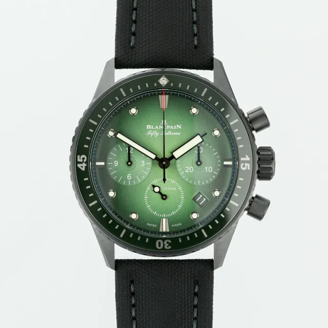 Blancpain Fifty Fathoms Bathyscaphe Chronographe Flyback 5200-0153-B52A - Very Good condition, 2022