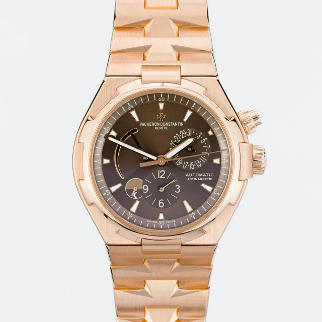 Vacheron Constantin Overseas Dual Time Pink Gold 47450/B01R-9229 - Very Good condition, 2007