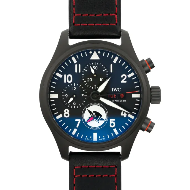 IWC Schaffhausen Pilot’s Watch Chronograph Tophatters Ceramic IW389108 - New condition, 2022