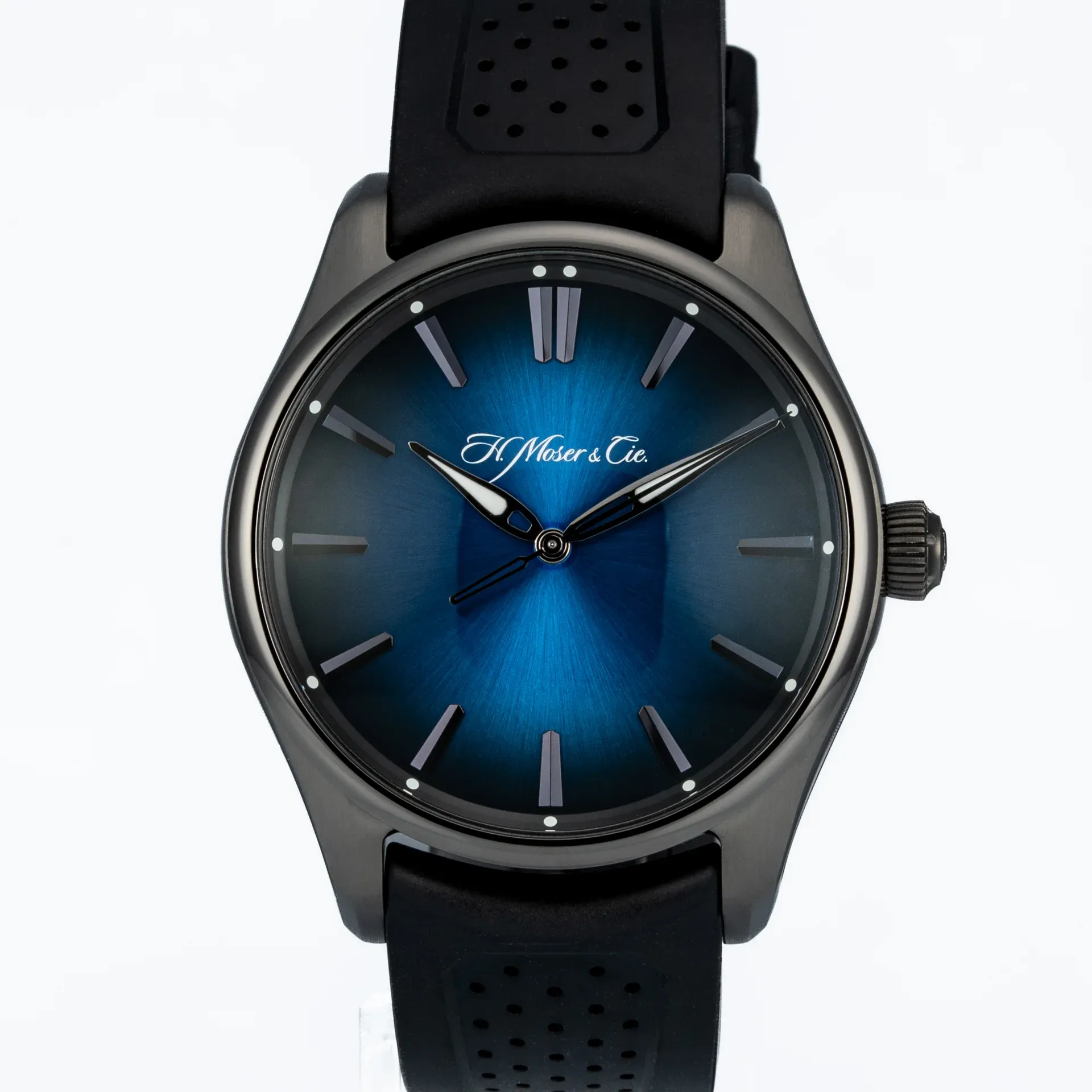 H. Moser & Cie Pioneer Centre Seconds 3200-1205 Steel Blue 2022