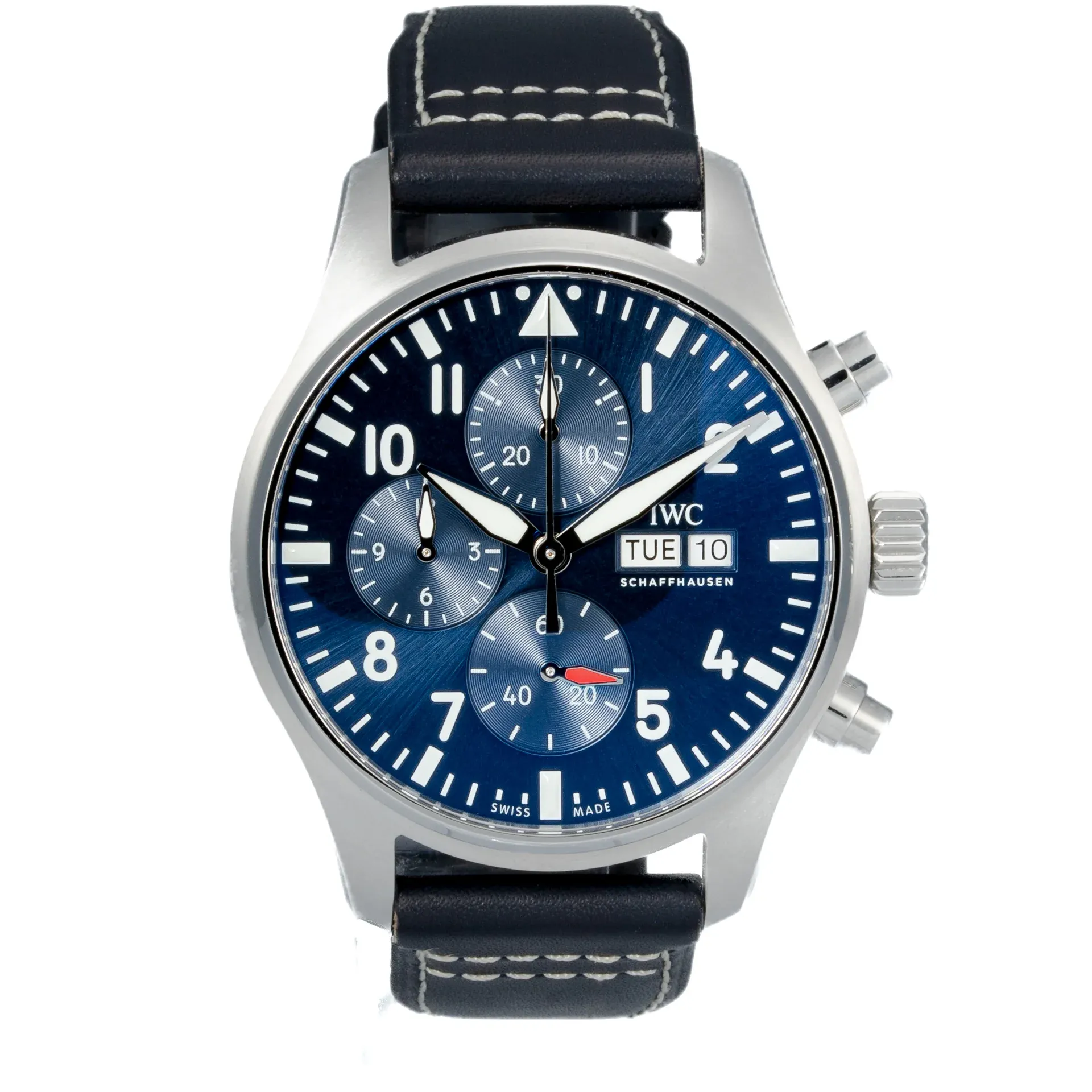IWC Schaffhausen Pilot's Watch Chronograph IW378003 Steel Blue 2025