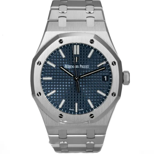 Audemars Piguet Royal Oak Blue dial 15500ST.OO.1220ST.01 - Very Good condition, 2022