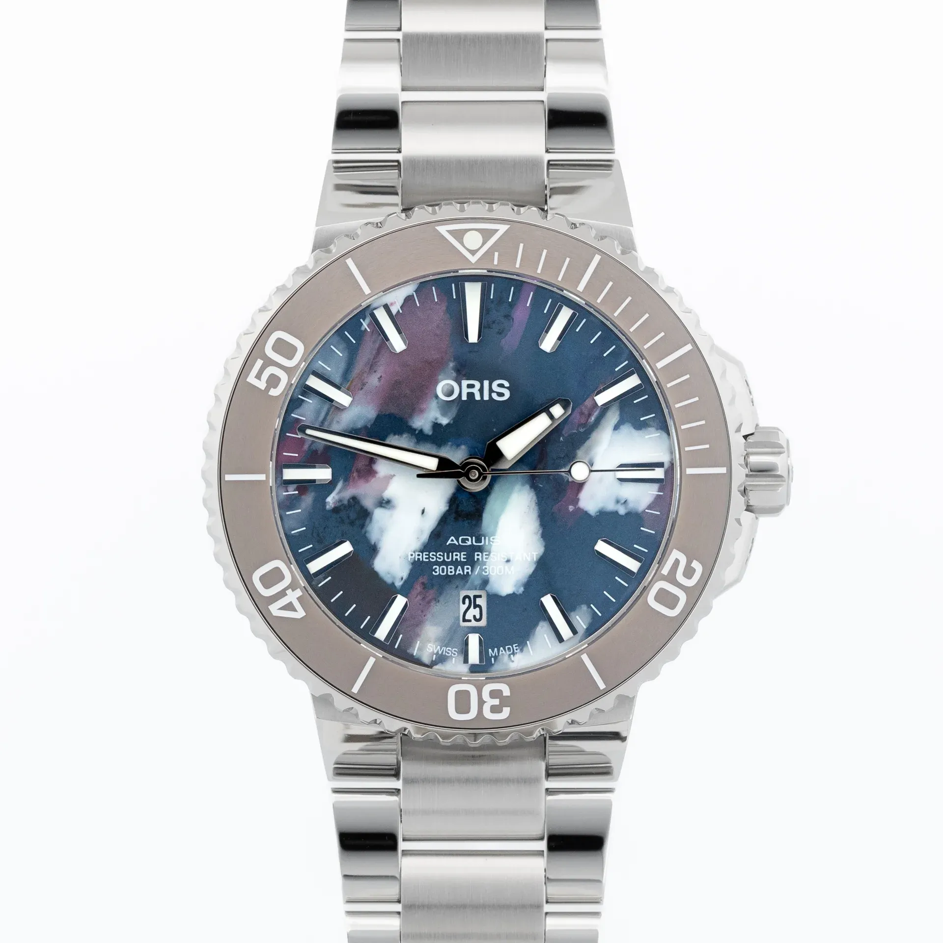 Oris Aquis Date Upcycle 41.5mm 01 733 7766 4150-Set Steel Unknown 2025