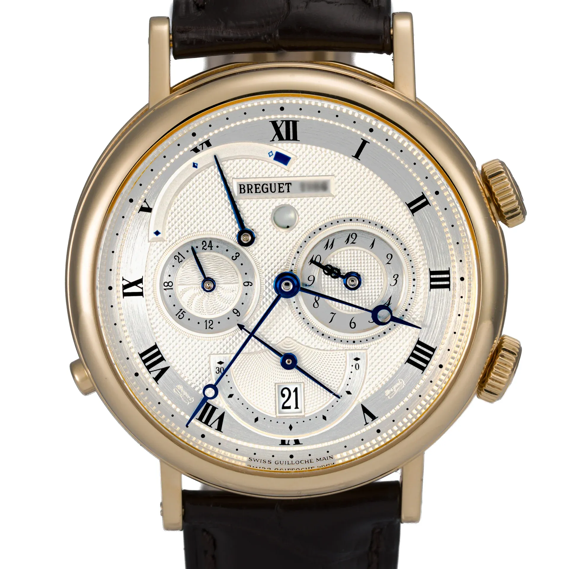 Breguet Classique Le Réveil du Tsar Alarm 39mm 5707BA/12/9V6 Yellow Gold silver