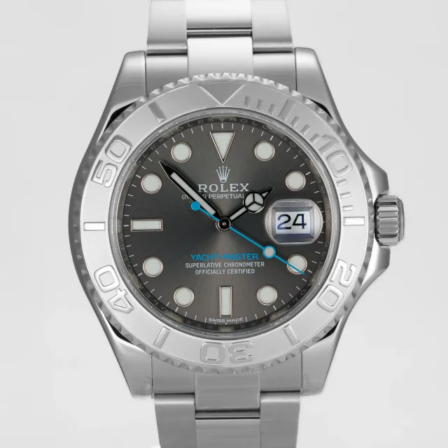 Rolex Yacht-Master 40 Rolesium Dark Rhodium dial 116622-0003 - Very Good condition