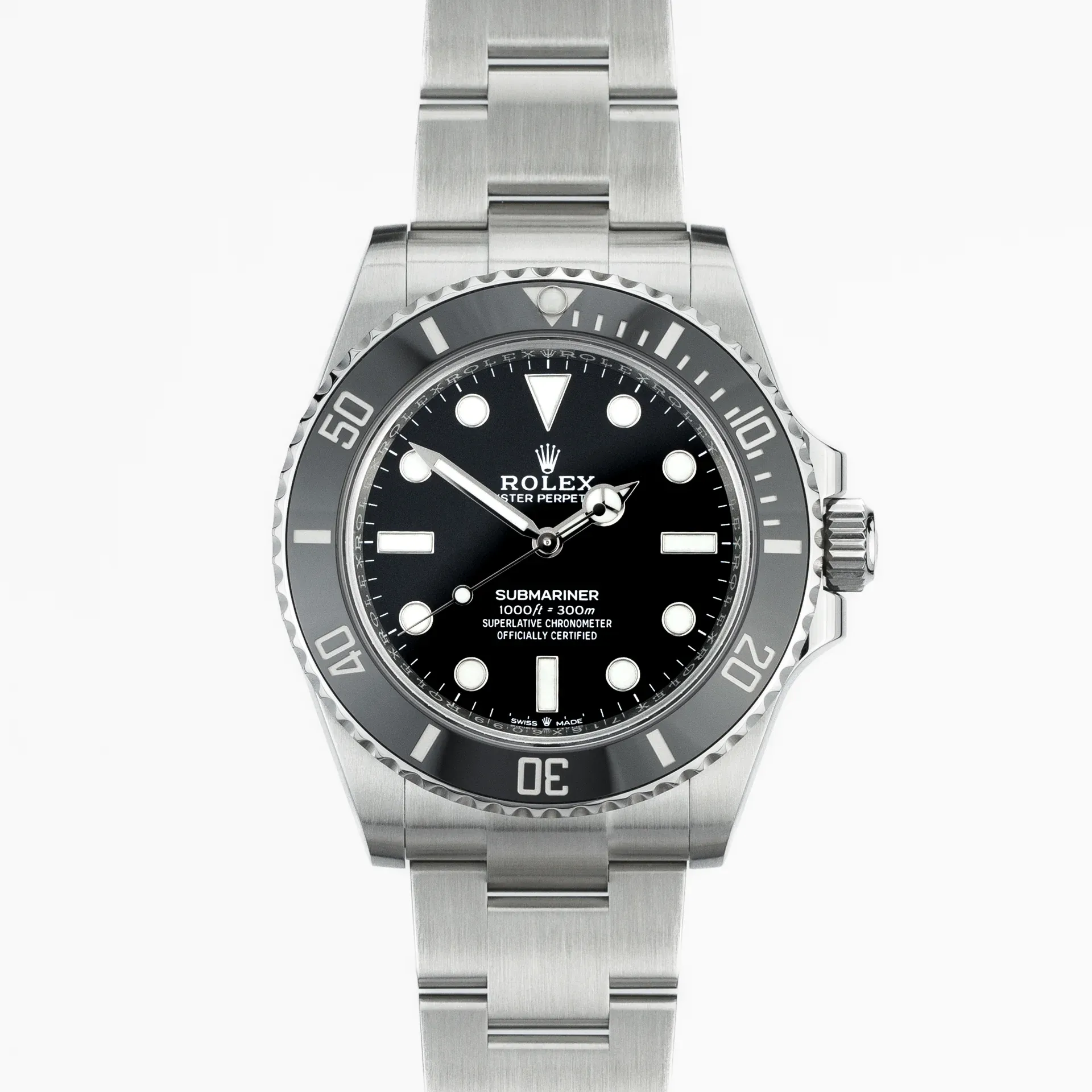 Rolex Submariner 41mm No-Date 124060-0001 Steel Black 2023