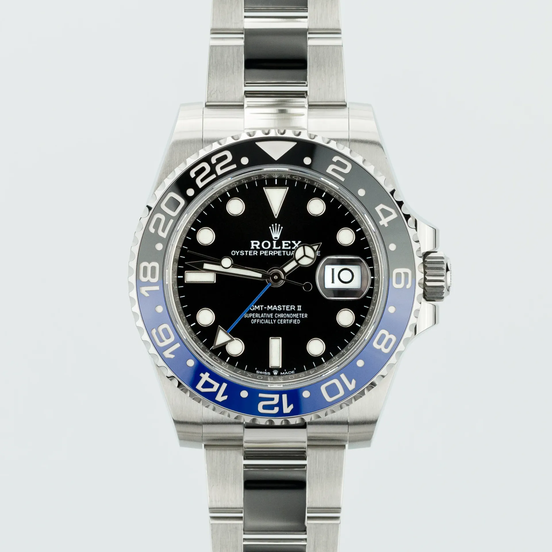 Rolex GMT-Master II 'Batman' on Oyster bracelet 126710BLNR-0003 Steel Black 2023