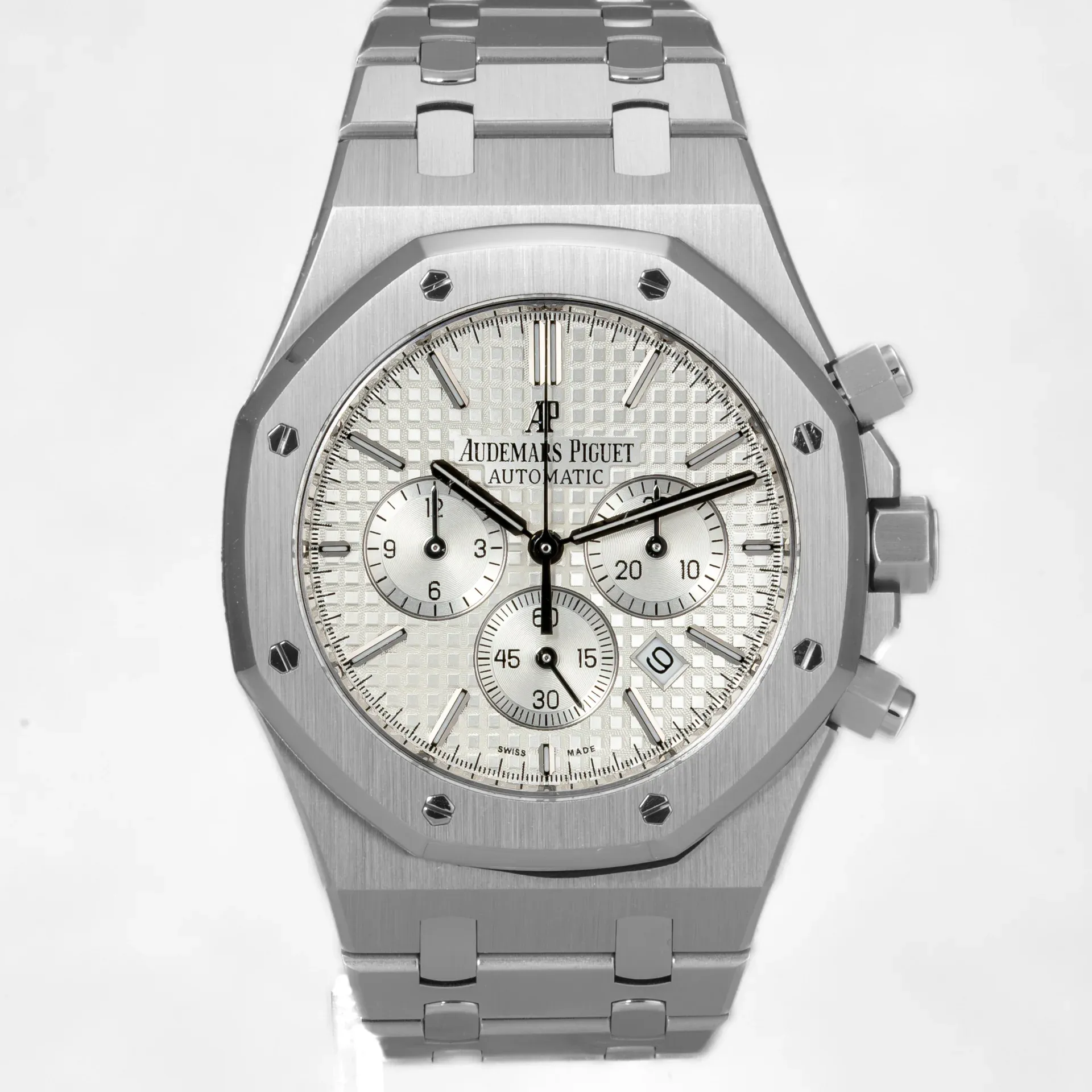Audemars Piguet Royal Oak Chronograph Silver dial 26320ST.OO.1220ST.02 Steel Silver 2016
