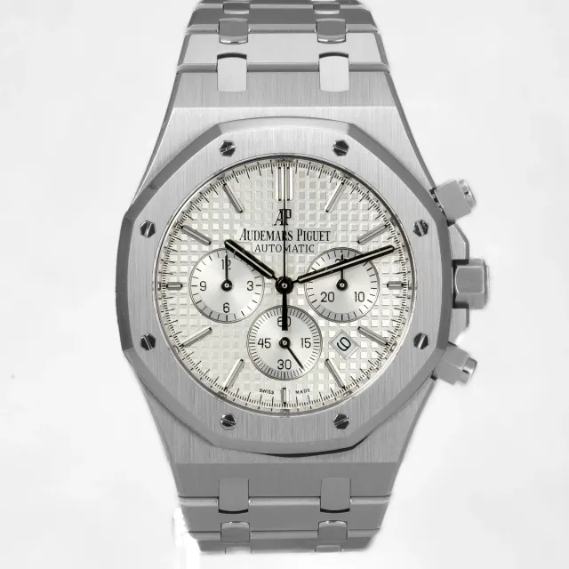 Audemars Piguet Royal Oak Chronograph Silver dial 26320ST.OO.1220ST.02 - Very Good condition, 2016