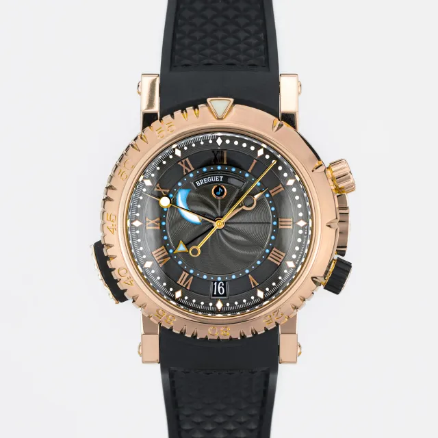 Breguet Marina Royal Alarm 45mm Rose Gold 5847BR/Z2/5ZV - Very Good condition, 2018