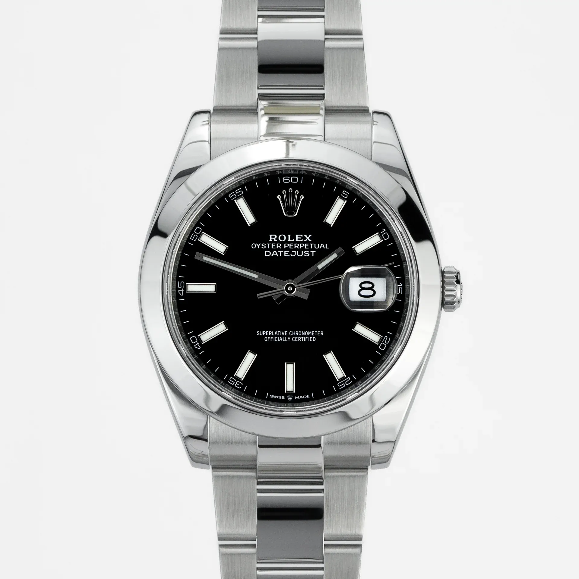 Rolex Datejust 41 Black dial 126300-0011 Steel Black 2022