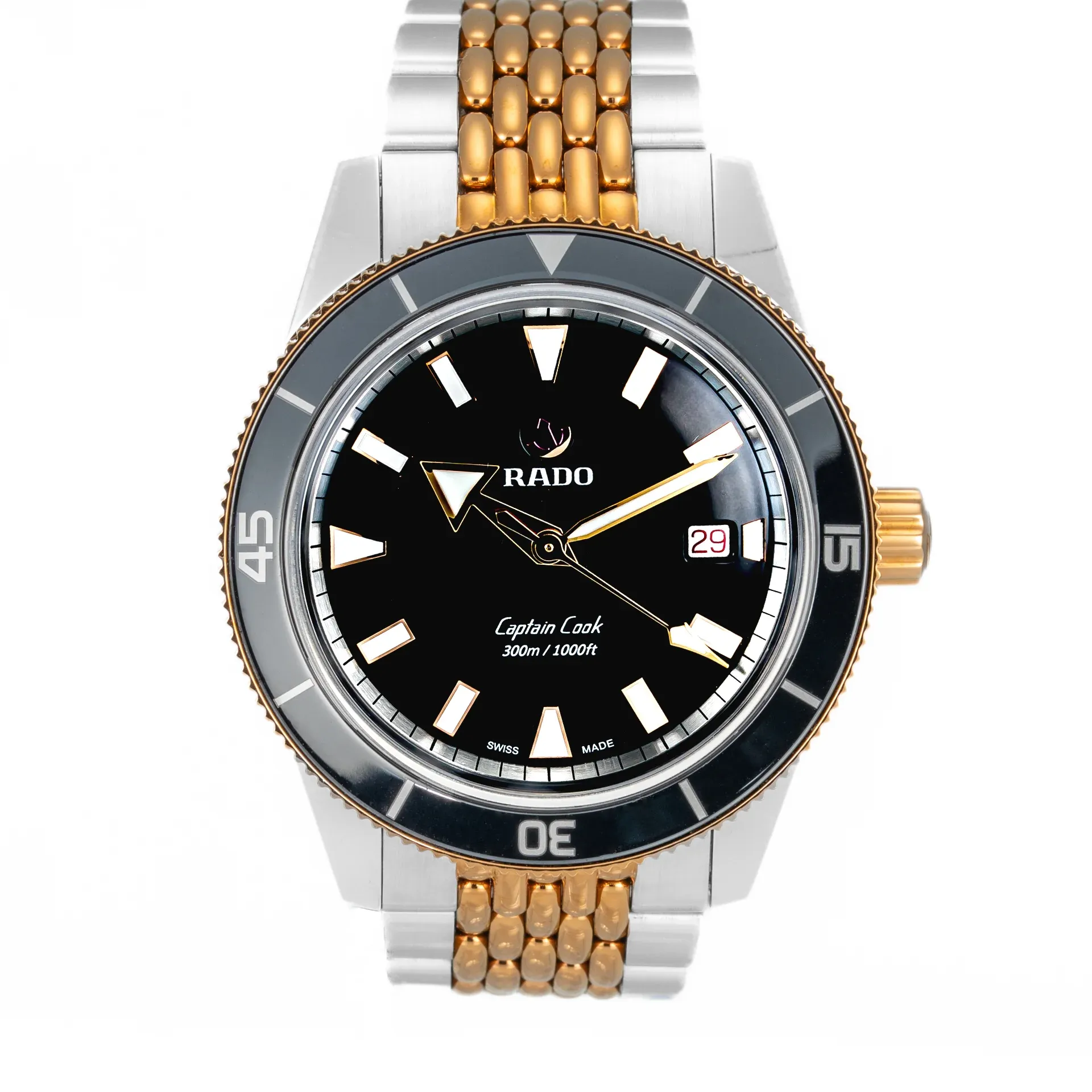 Rado Captain Cook Automatic R32137153 Steel Black