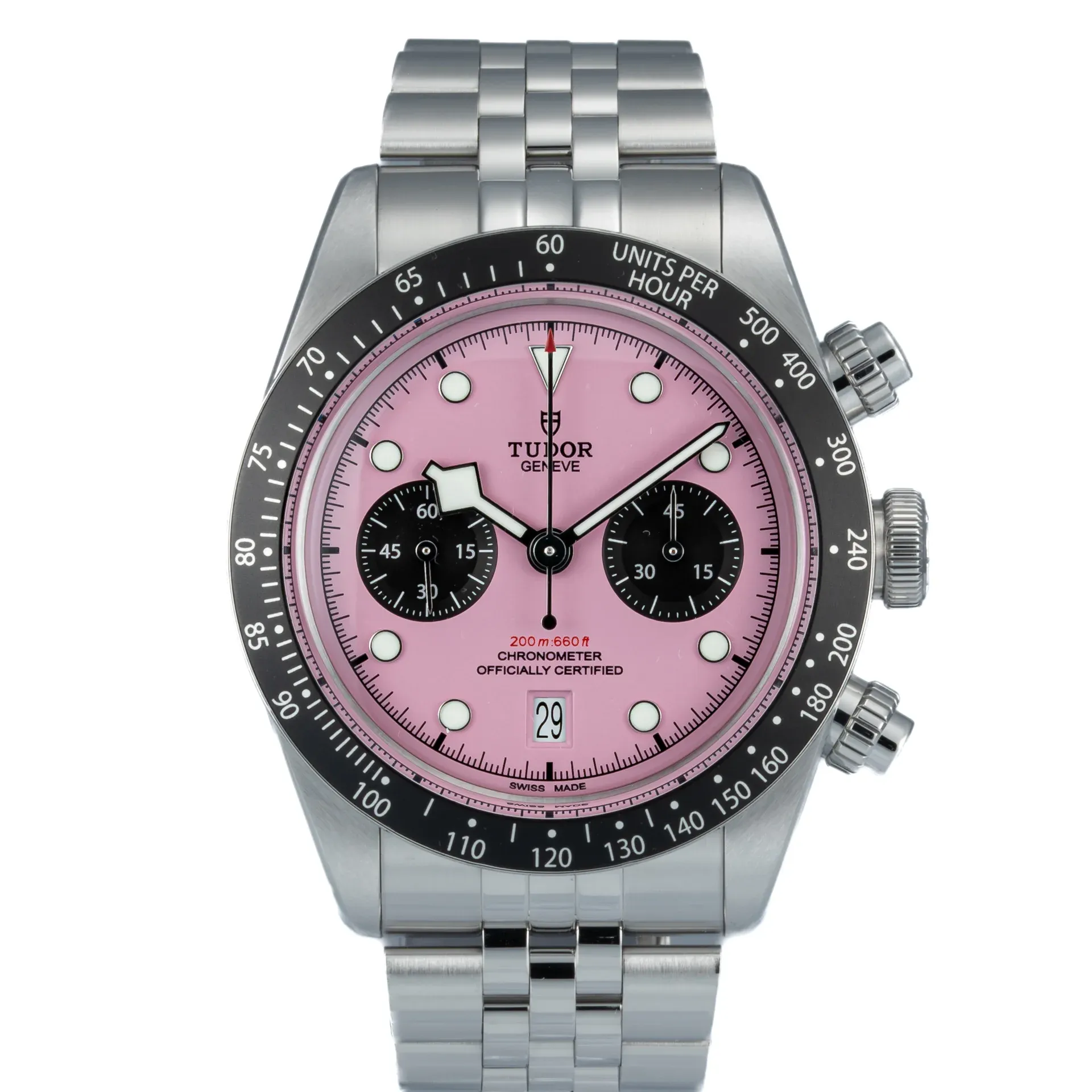 Tudor Black Bay Chrono 'Pink Flamingo' M79360N-0019 Steel Pink 2025