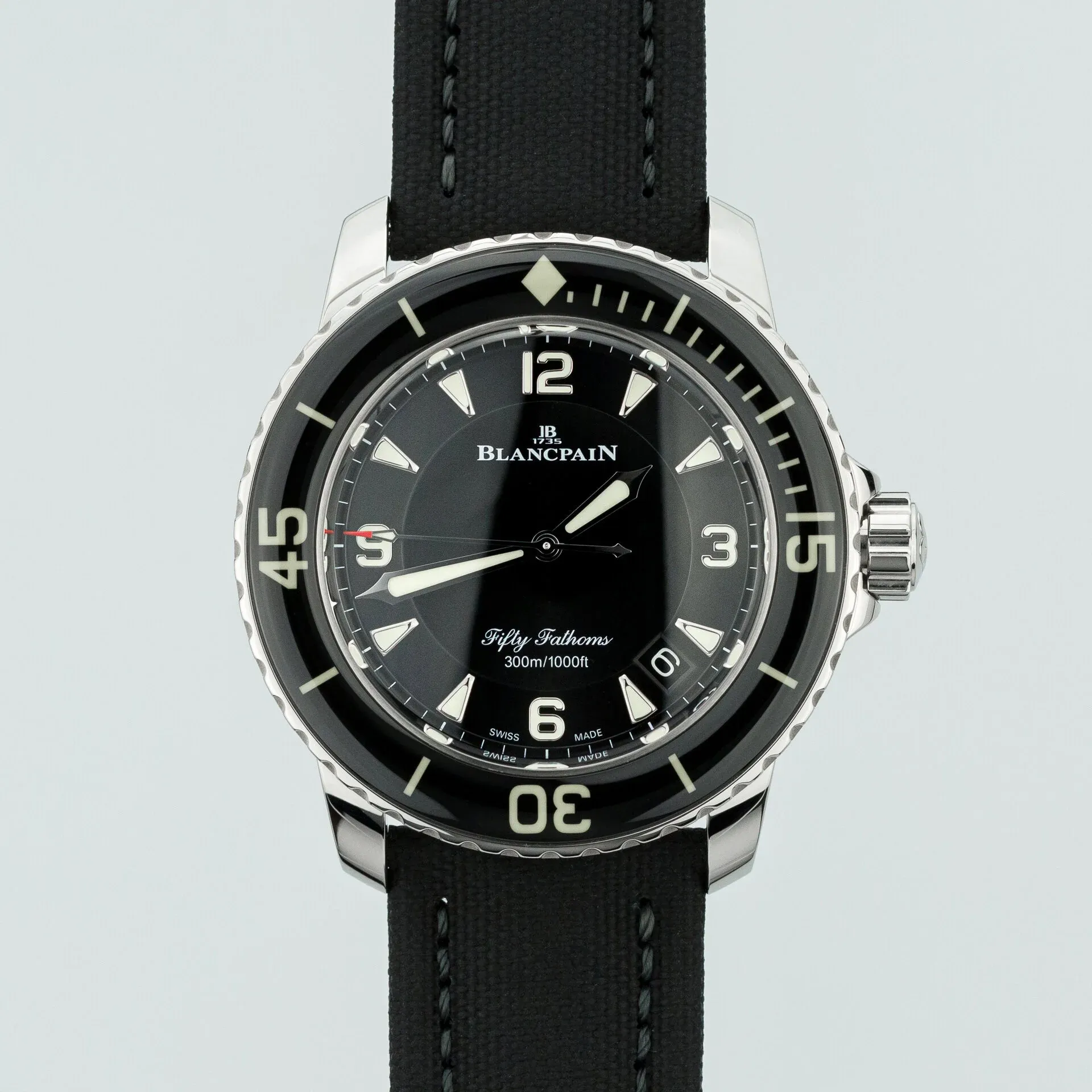 Blancpain Fifty Fathoms Automatique 5015-1130-52A Steel Black 2019