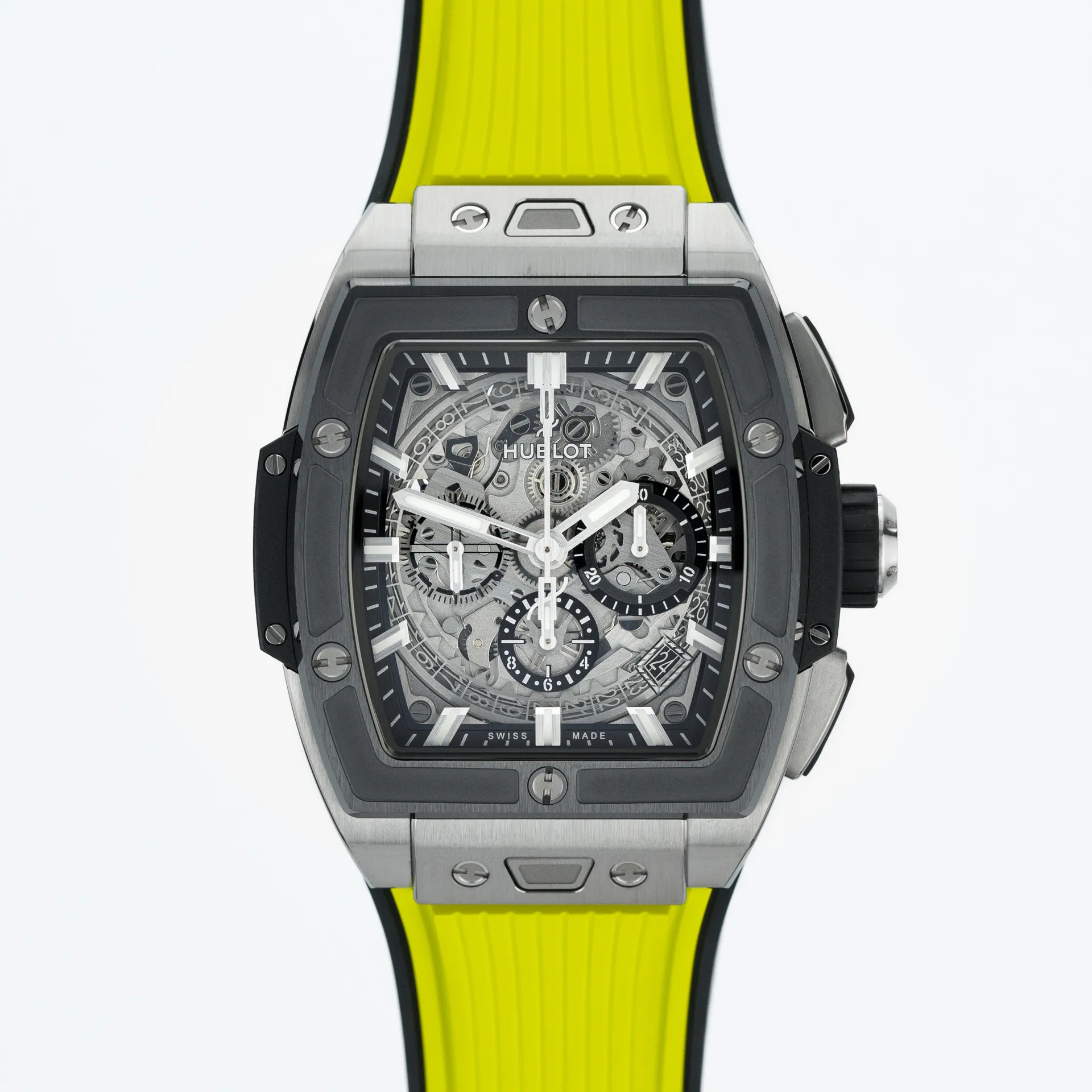 Hublot Spirit Of Big Bang Skeleton Ceramic and Titanium 642.NM.0170.RX titanium Skeletonized 2022