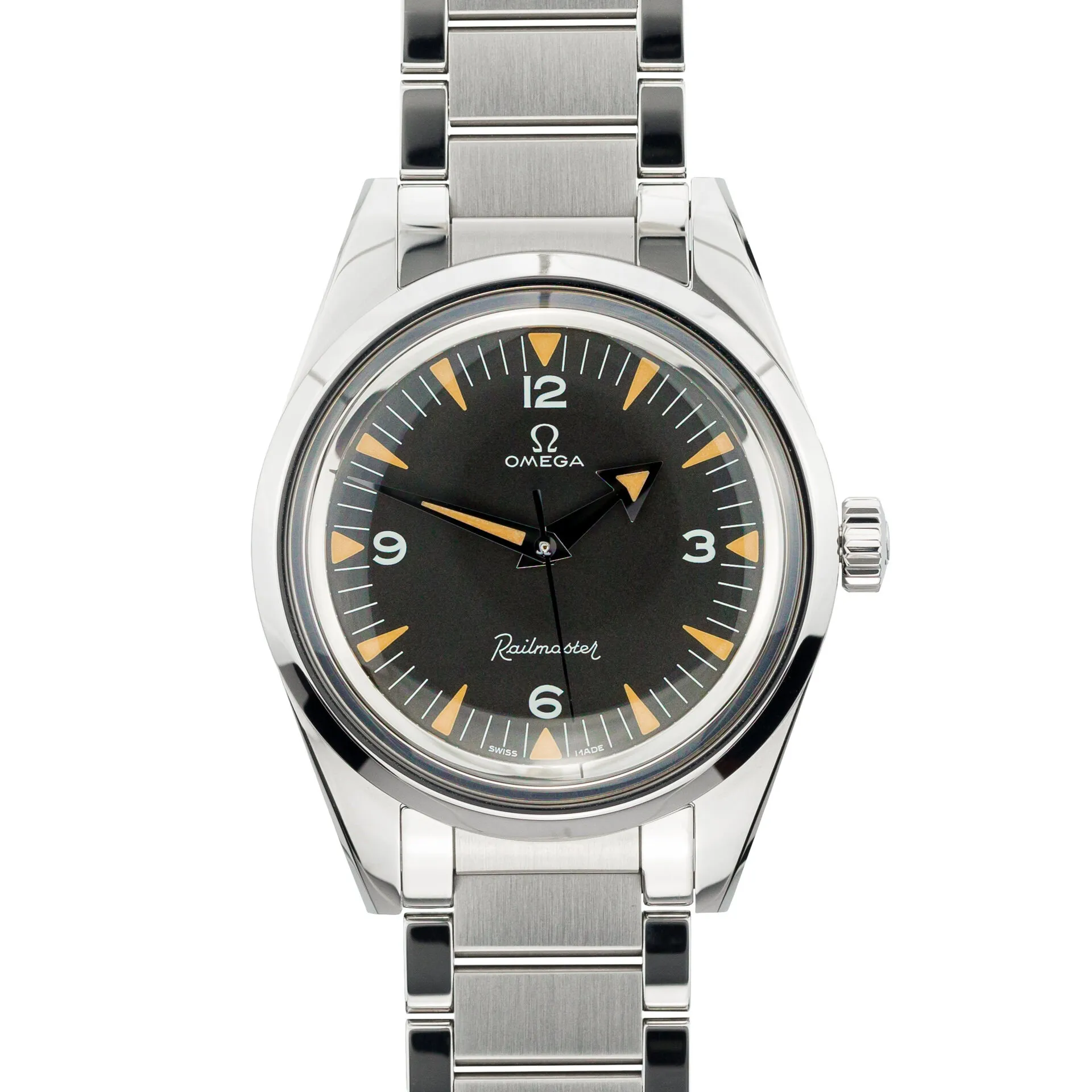 Omega Seamaster Railmaster "The 1957 Trilogy" 220.10.38.20.01.002 steel Black 2023