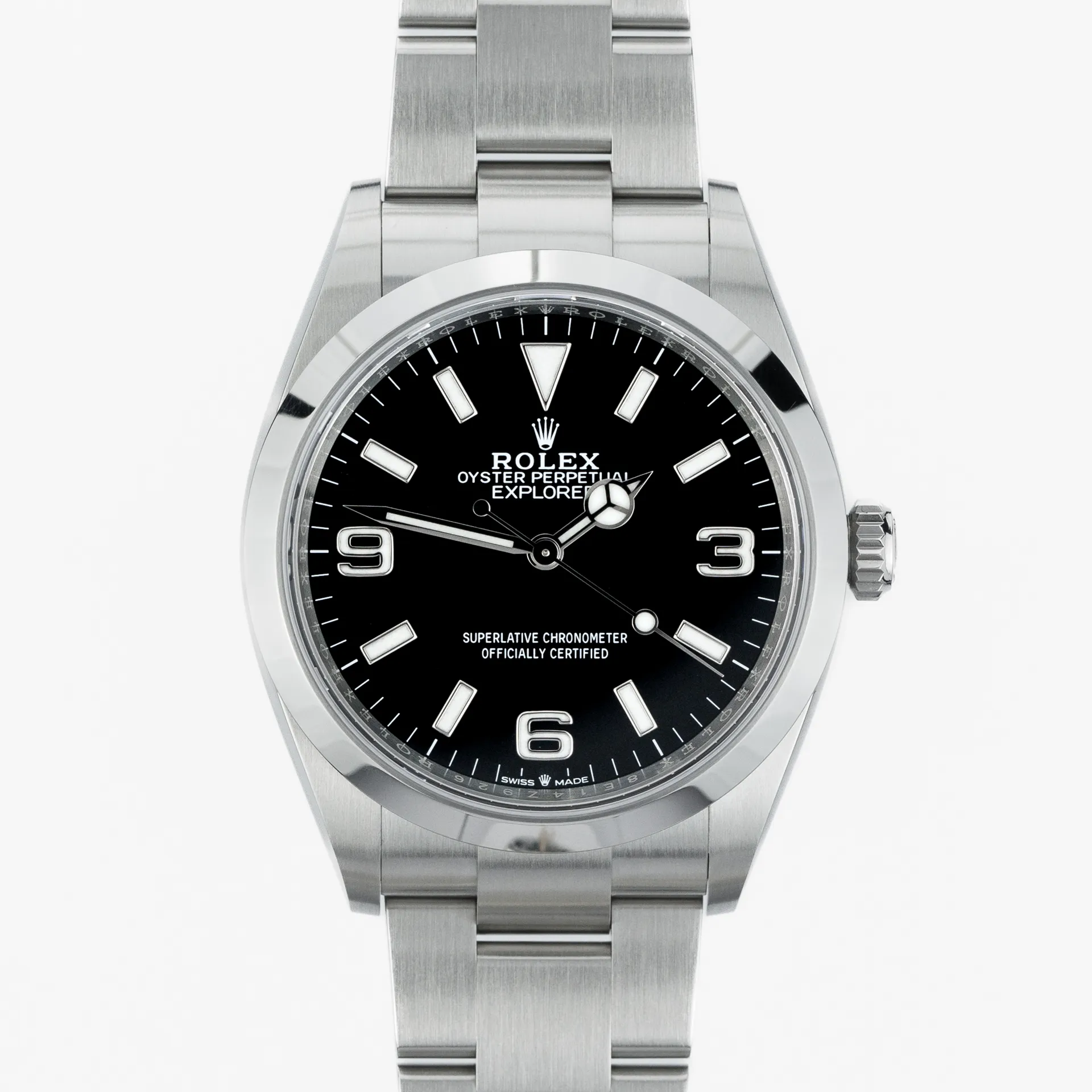 Rolex Explorer 36mm 124270 steel Black 2022
