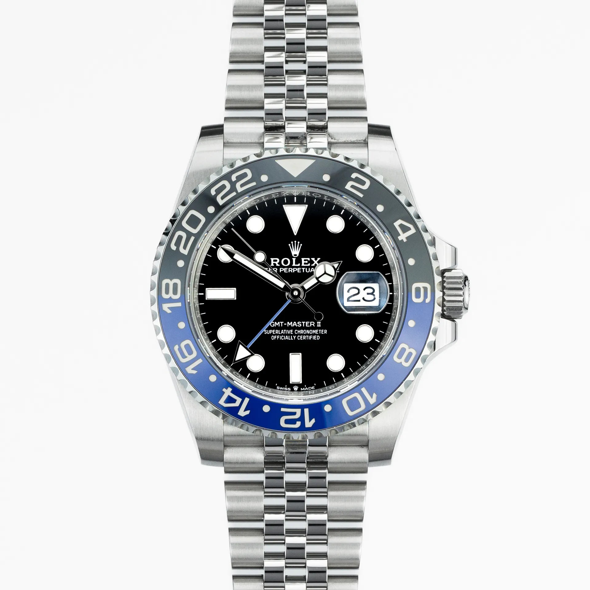 Rolex GMT-Master II 'Batgirl' 126710BLNR steel Black 2023
