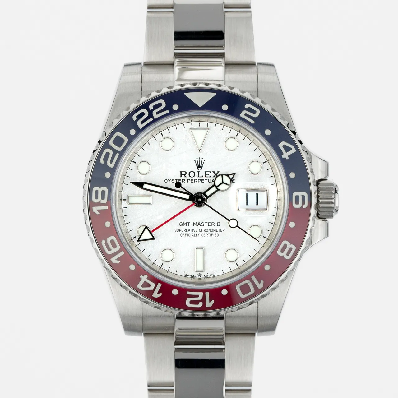 Rolex GMT-Master II Pepsi Meteorite from our collection