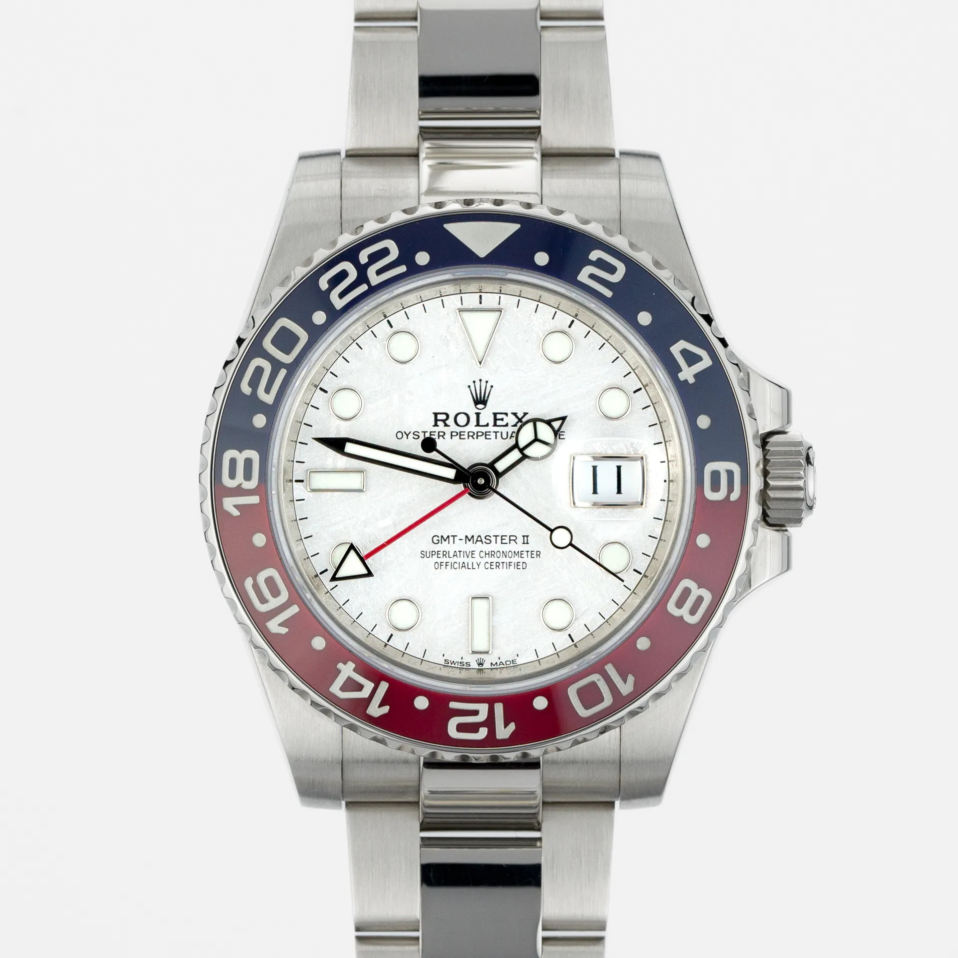 Rolex GMT-Master II Pepsi Meteorite 126719BLRO white gold Meteorite 2021