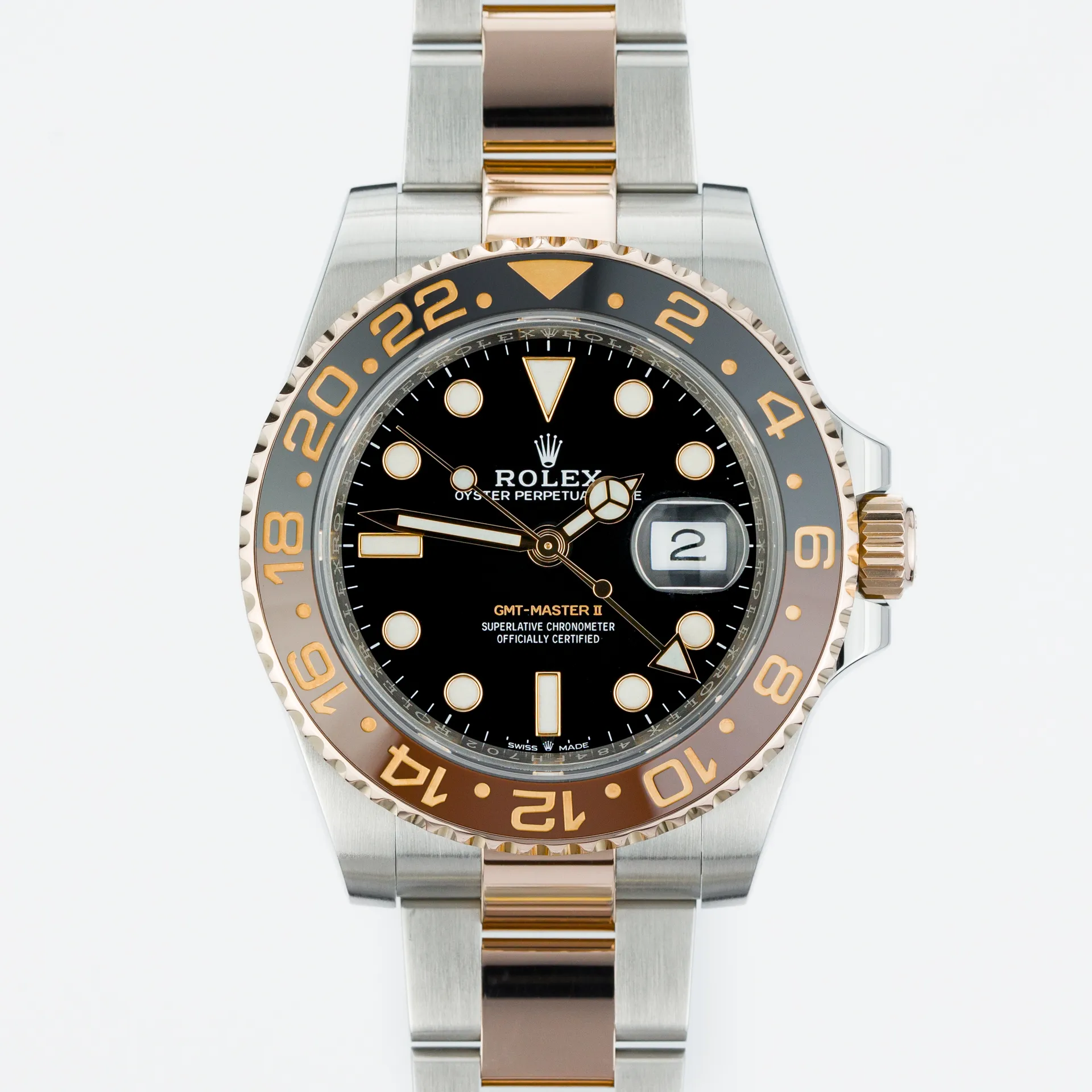 Rolex GMT-Master II "Root Beer" 126711CHNR steel Black 2019