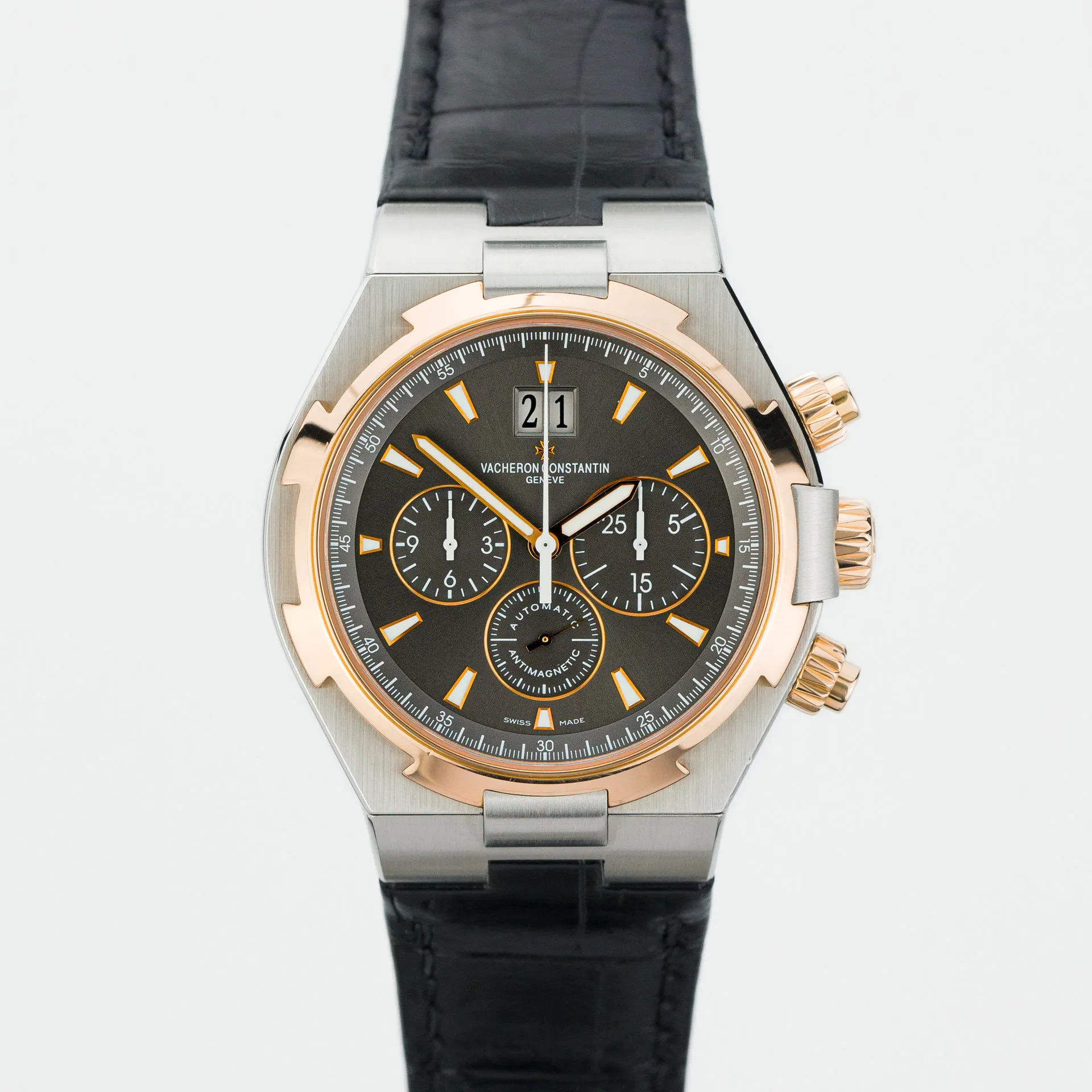 Vacheron Constantin Overseas Chronograph Boutique Edition 49150/000M-9338 steel Grey