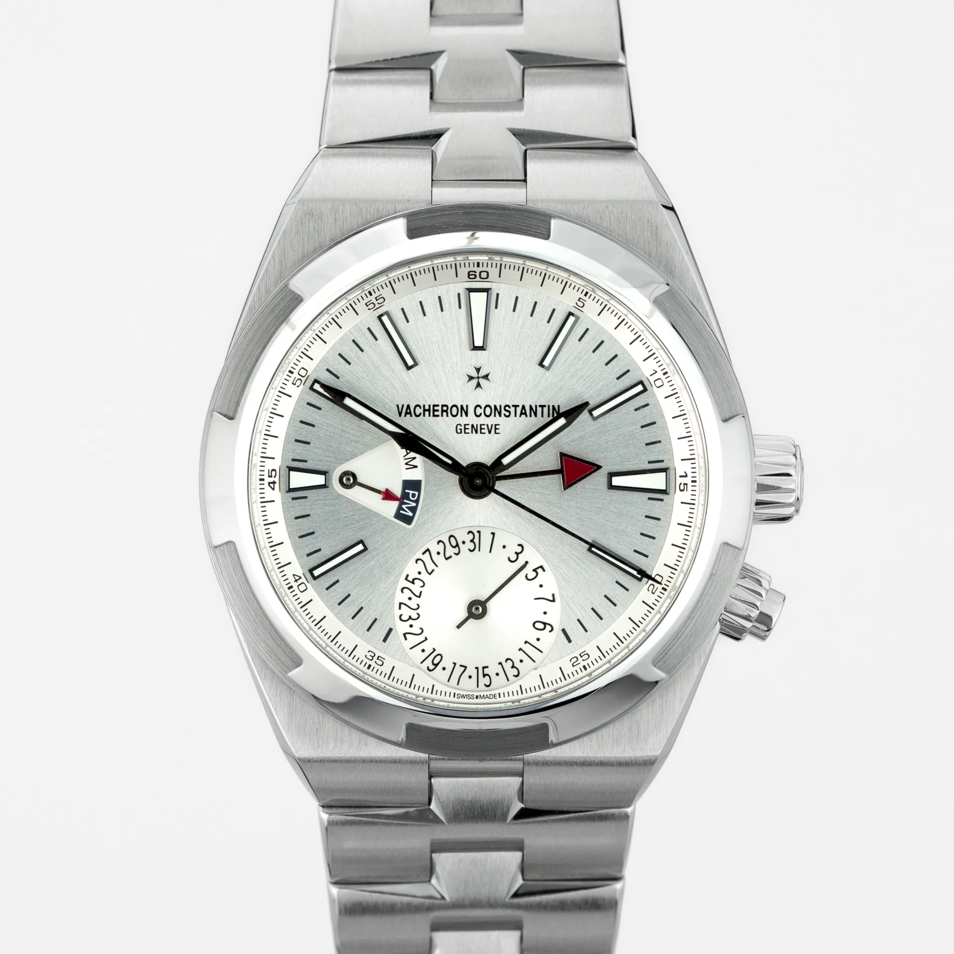 Vacheron Constantin Overseas Dual Time 7900V/110A-B333 steel Silver 2019