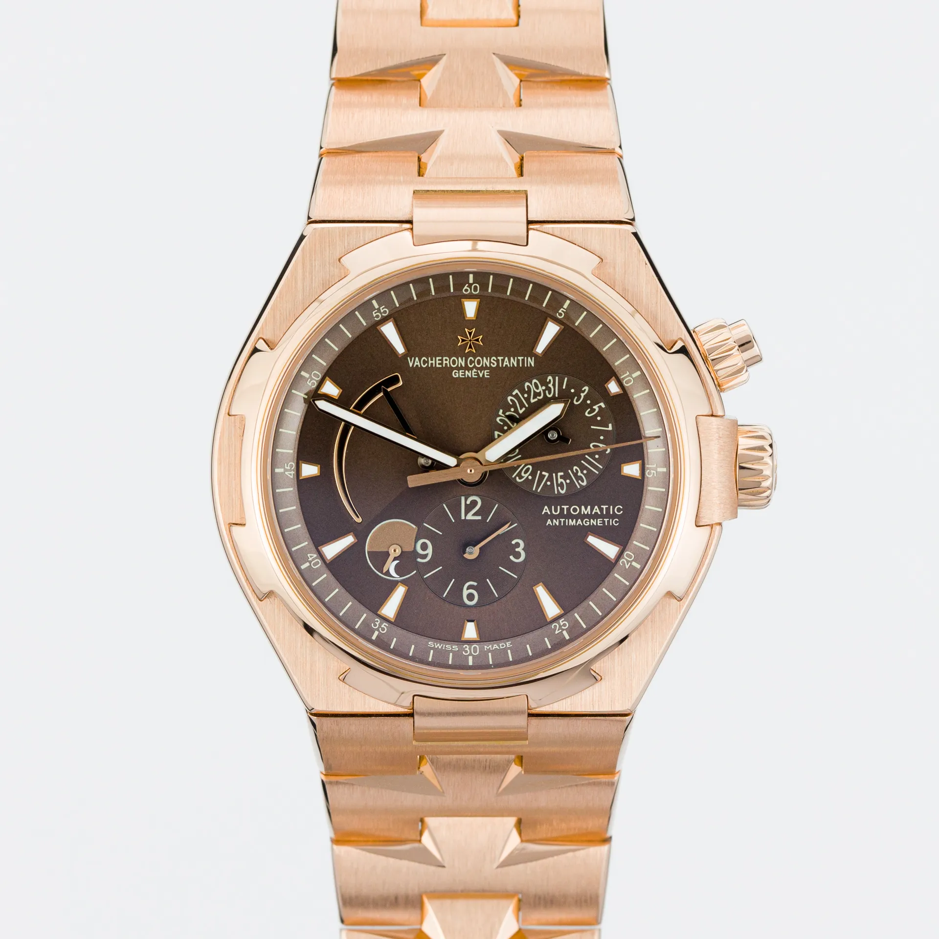 Overseas Dual Time Pink Gold - 47450/B01R-9229